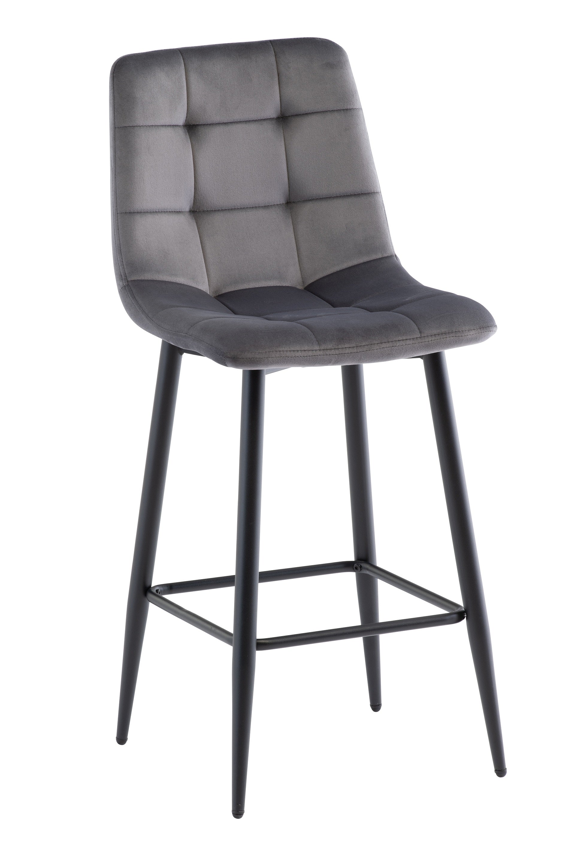Benidorm Velvet Counter Stool (Pair)