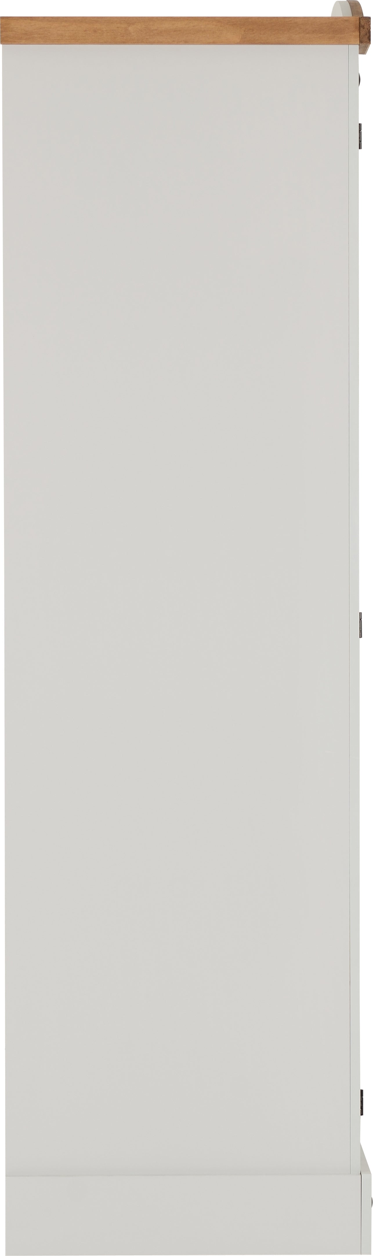 2 door grey wardrobe