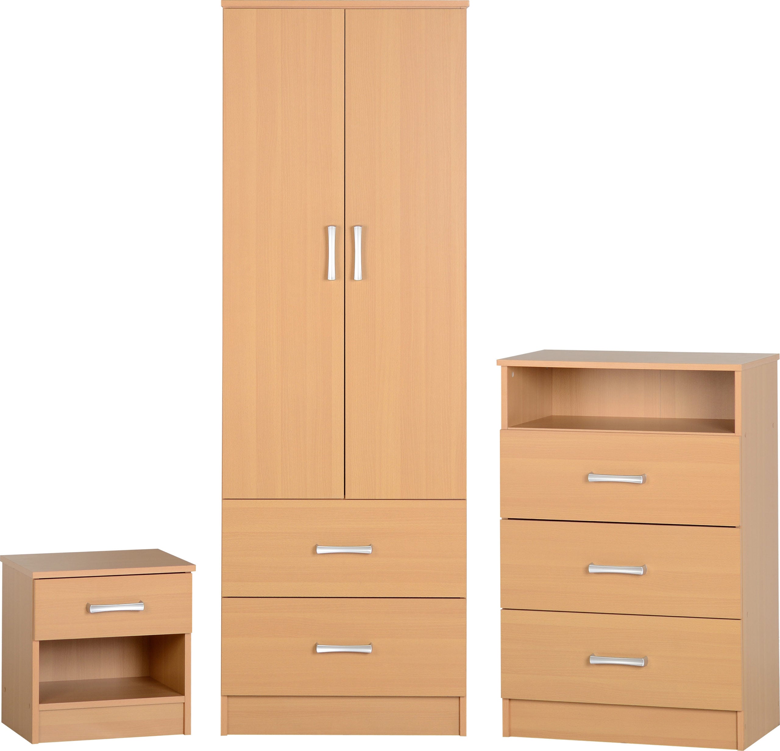 Polar Bedroom Set Beech