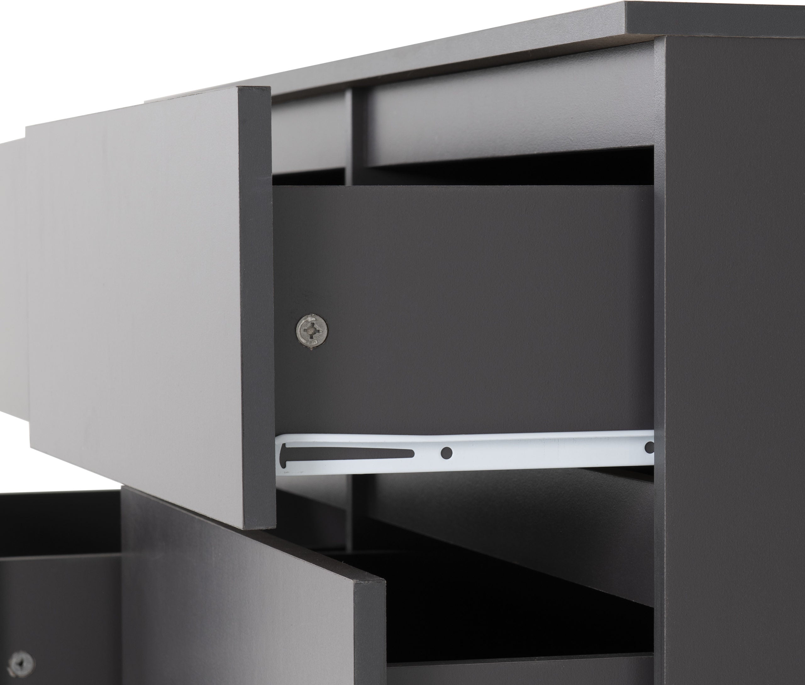 6 chest of drawers grey