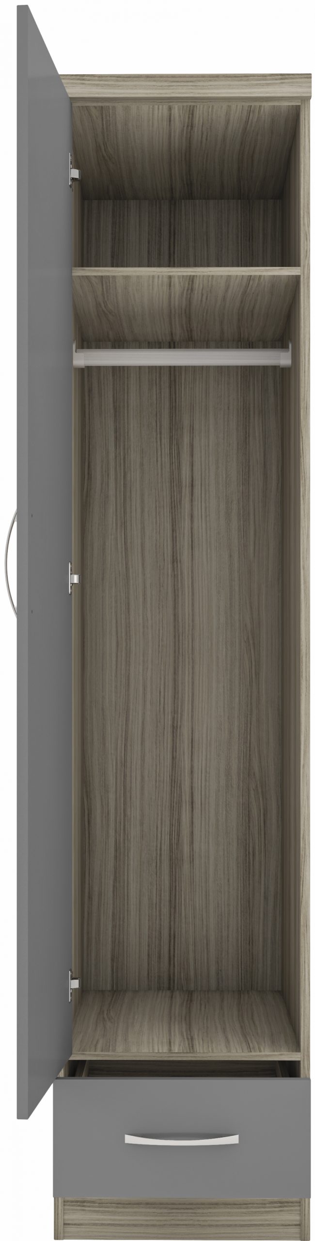 light grey high gloss wardrobes