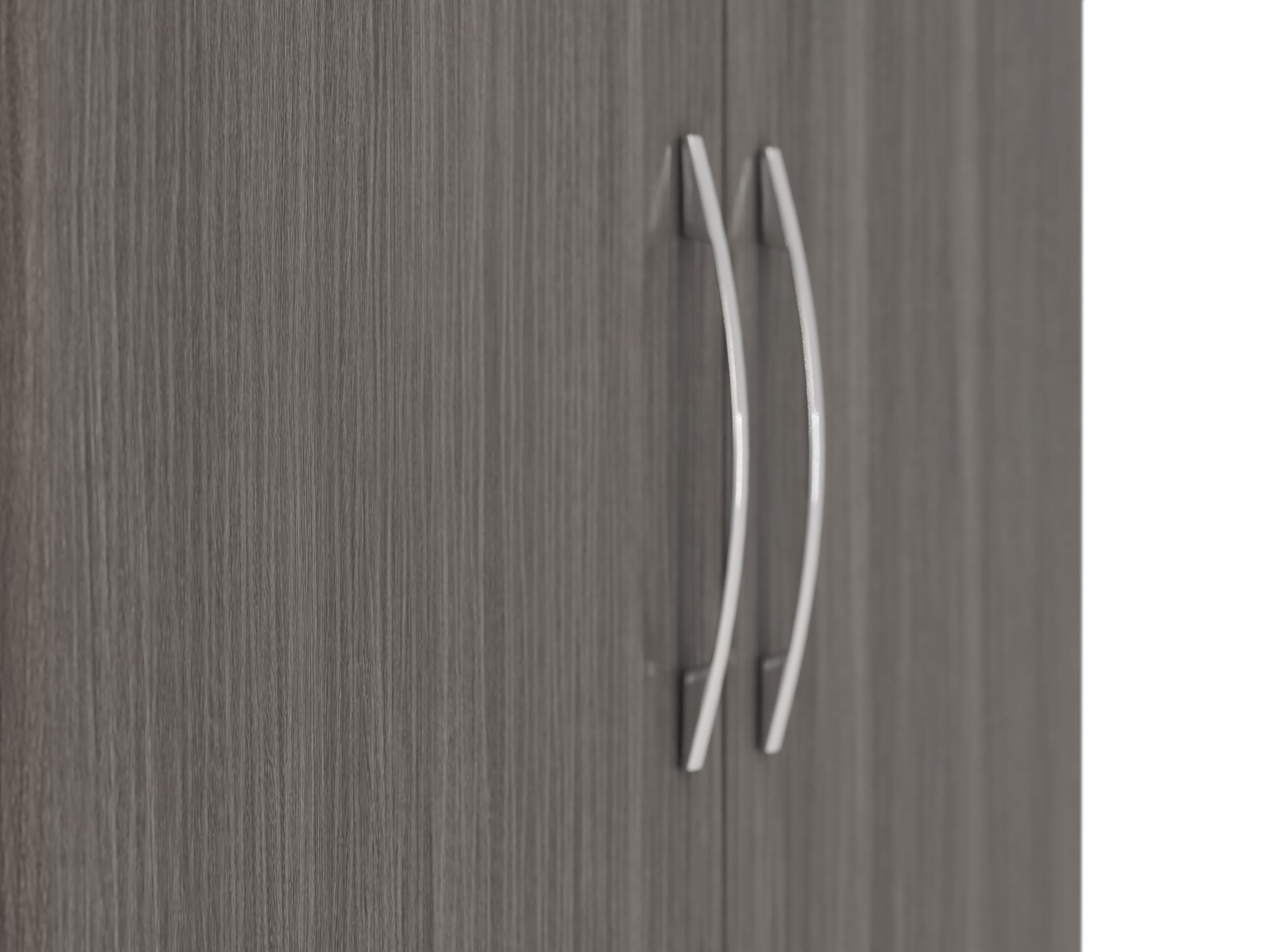 black wardrobe with drawers