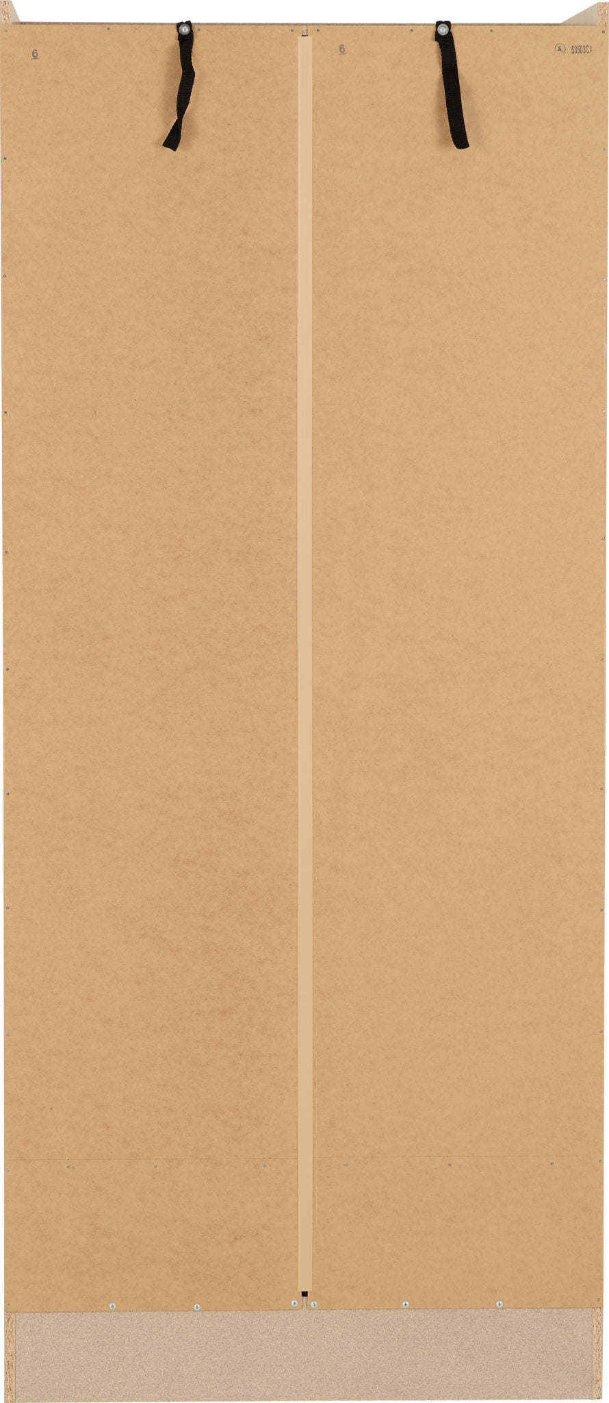 2 door wardrobe with drawers