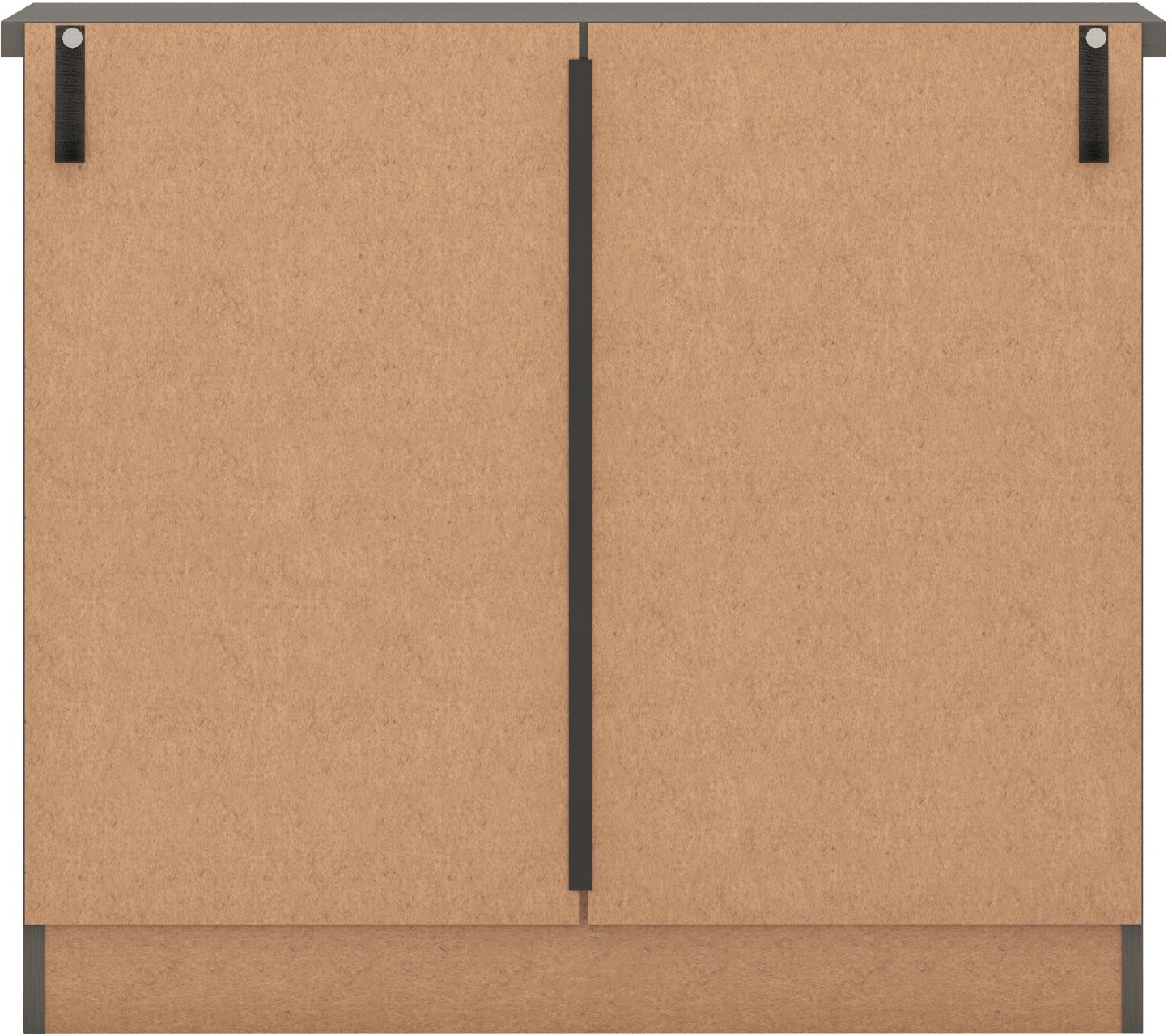 Nevada 3 Drawer Chest 3D Effect Grey