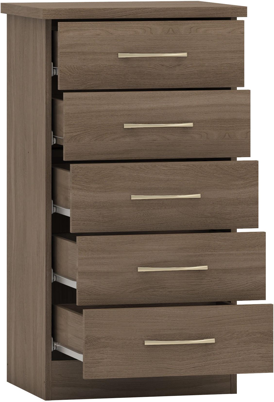 5 drawer narrow chest