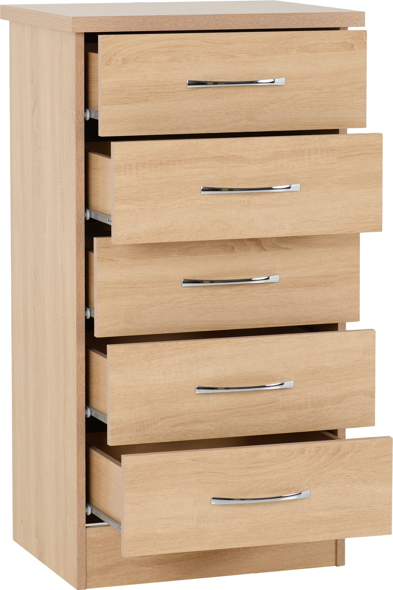 5 drawer narrow chest