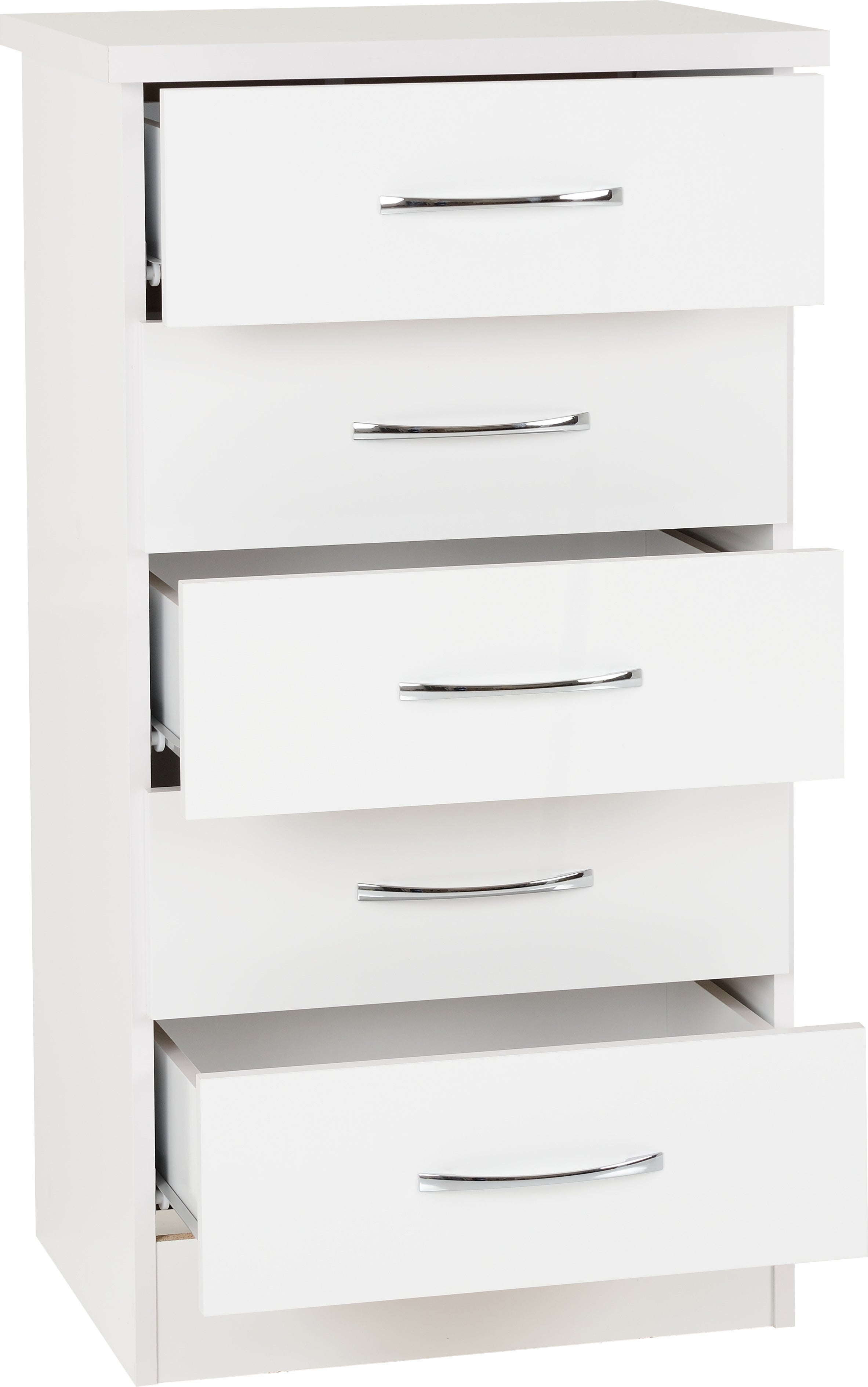 5 drawer narrow chest