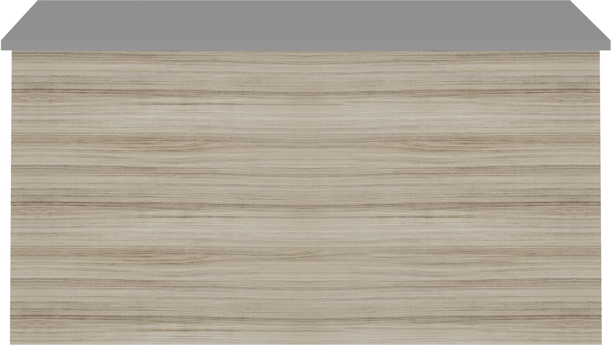 large grey blanket box