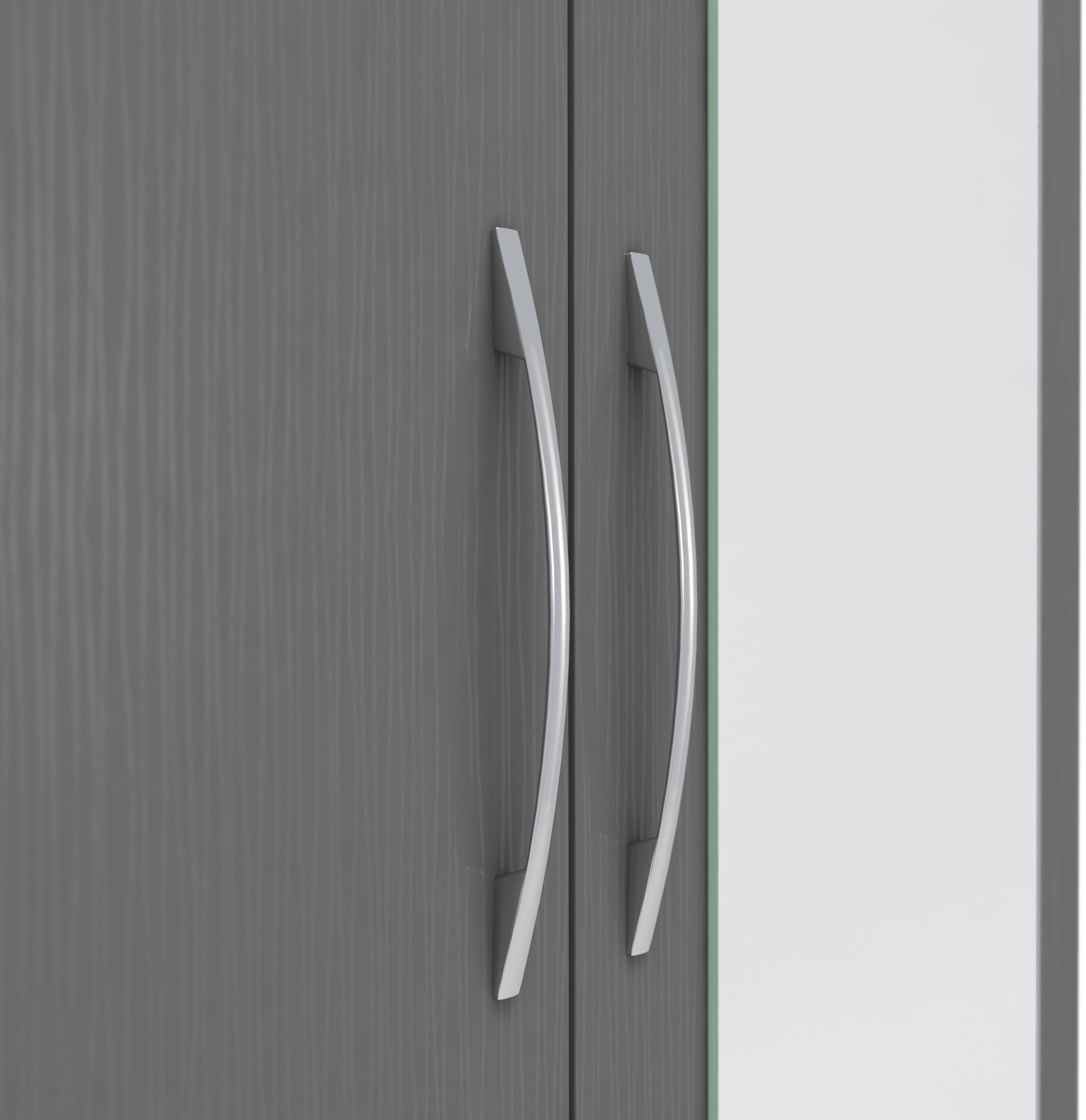 nevada 2 door 1 drawer wardrobe