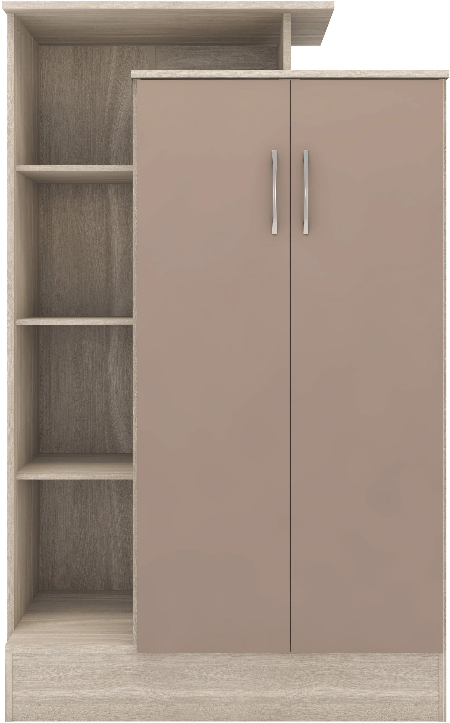 open shelf wardrobe