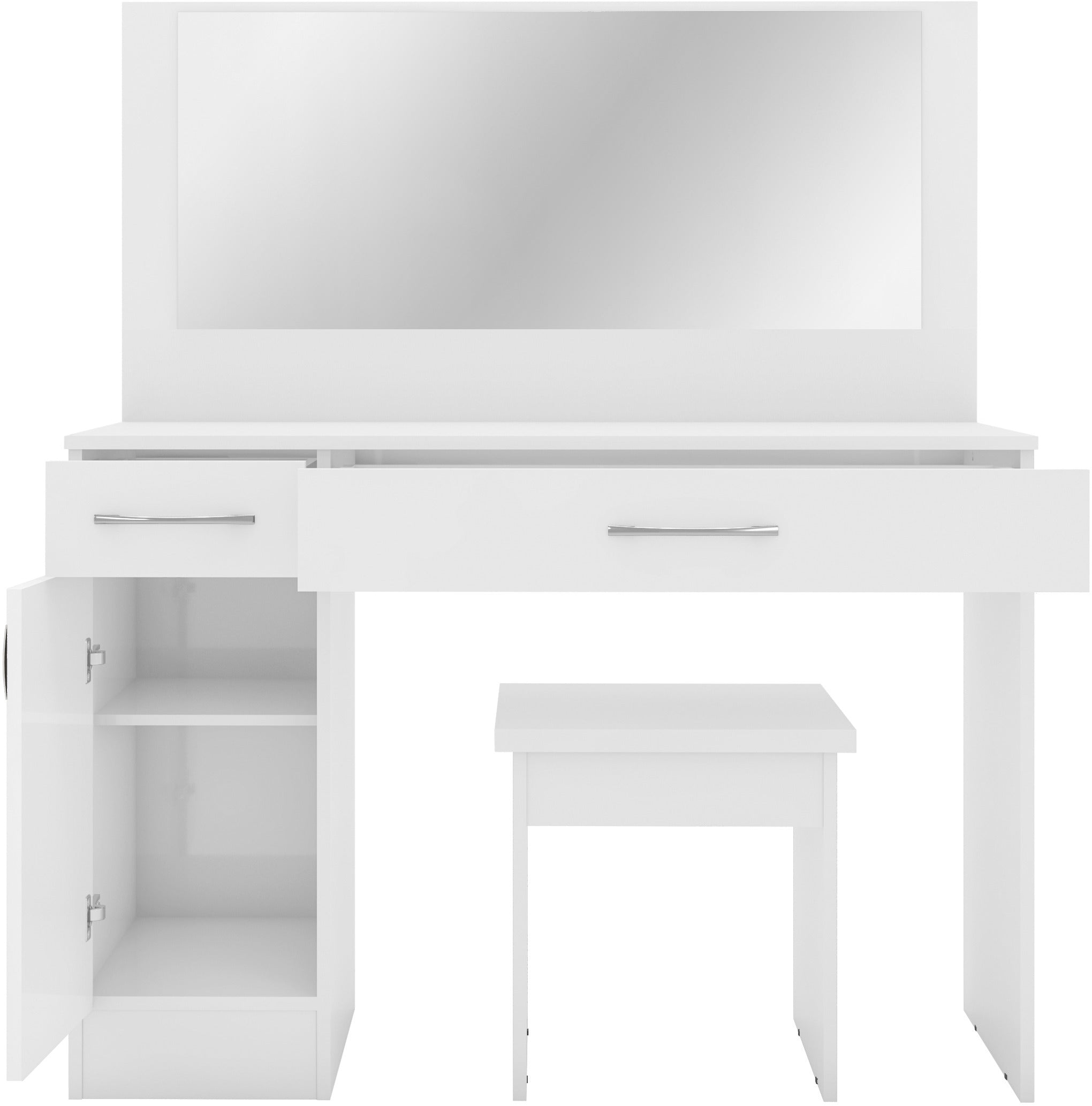 dressing table set white