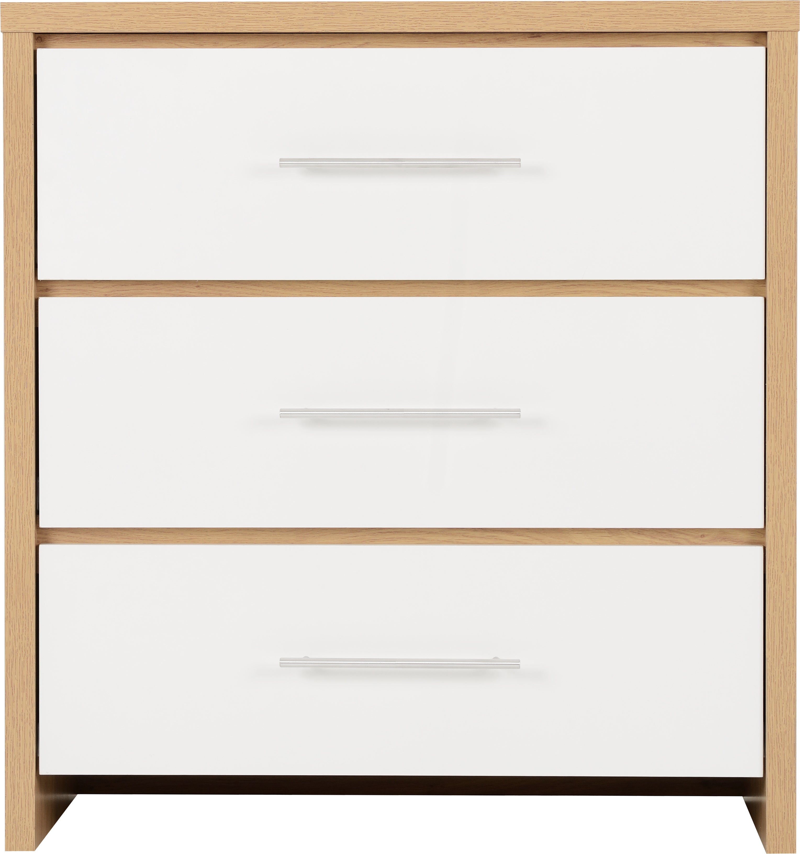 white 3 drawer dresser