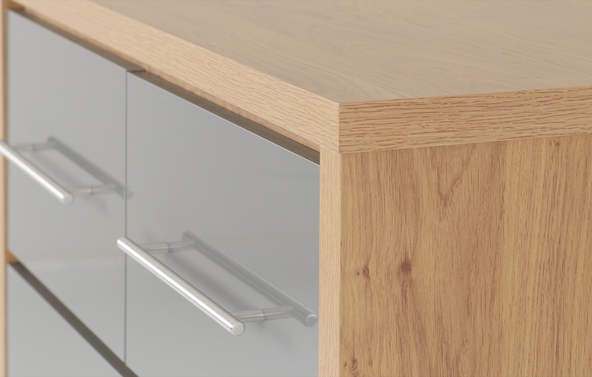 grey dresser 5 drawer