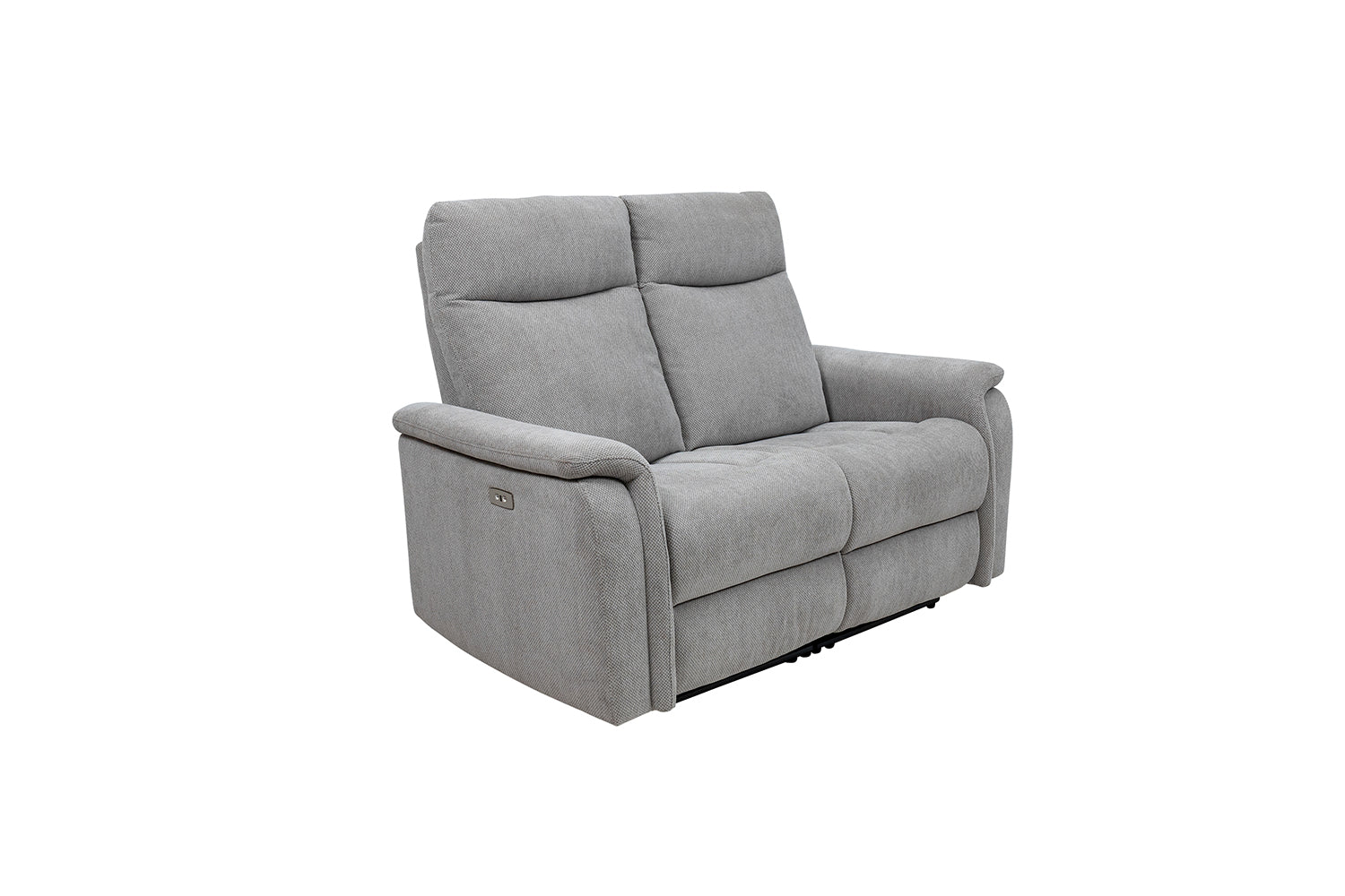 Harrison 2 Seater Electric Reclining Sofa - Light Grey