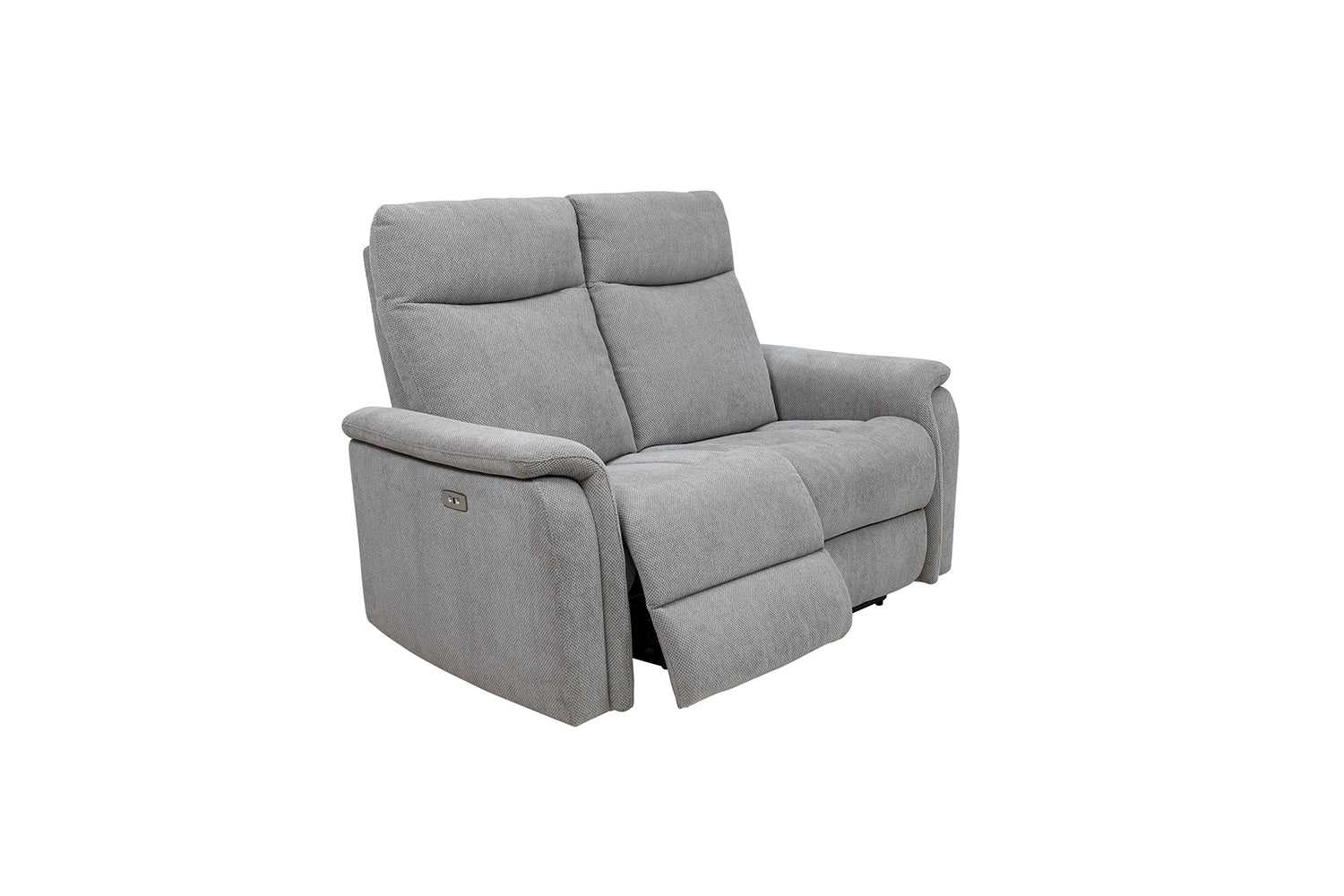 Harrison 2 Seater Electric Reclining Sofa - Light Grey