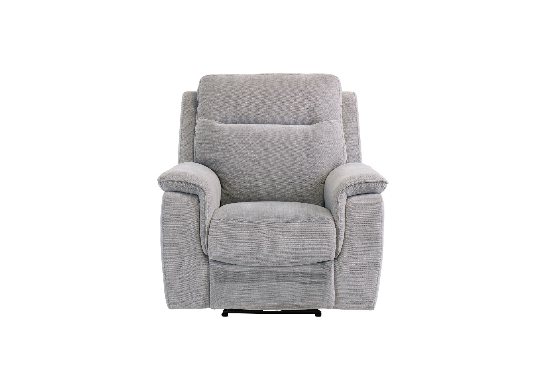 Hanna Fabric Electric Armchair Recliner - Silver Grey