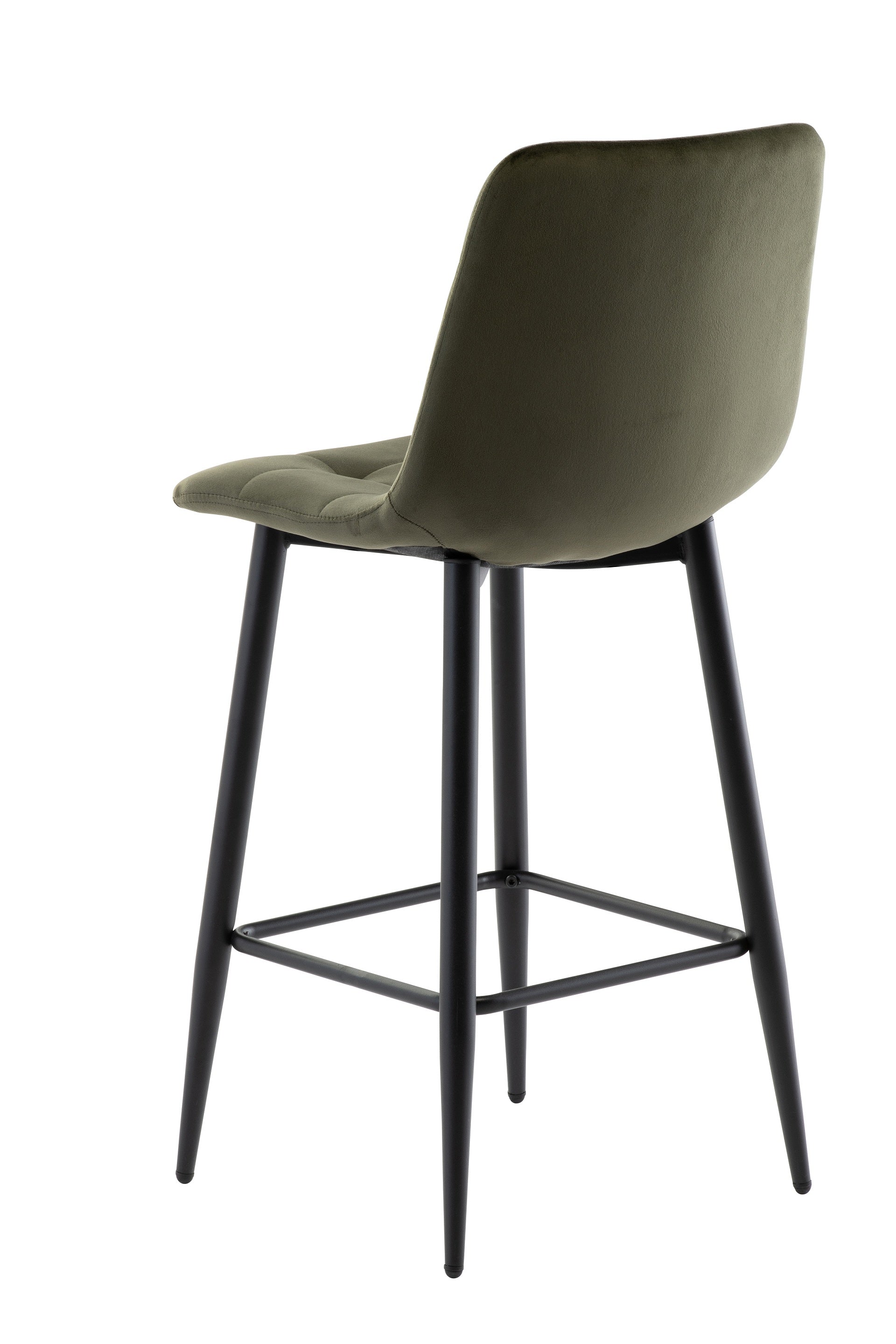 Benidorm Velvet Counter Stool (Pair)