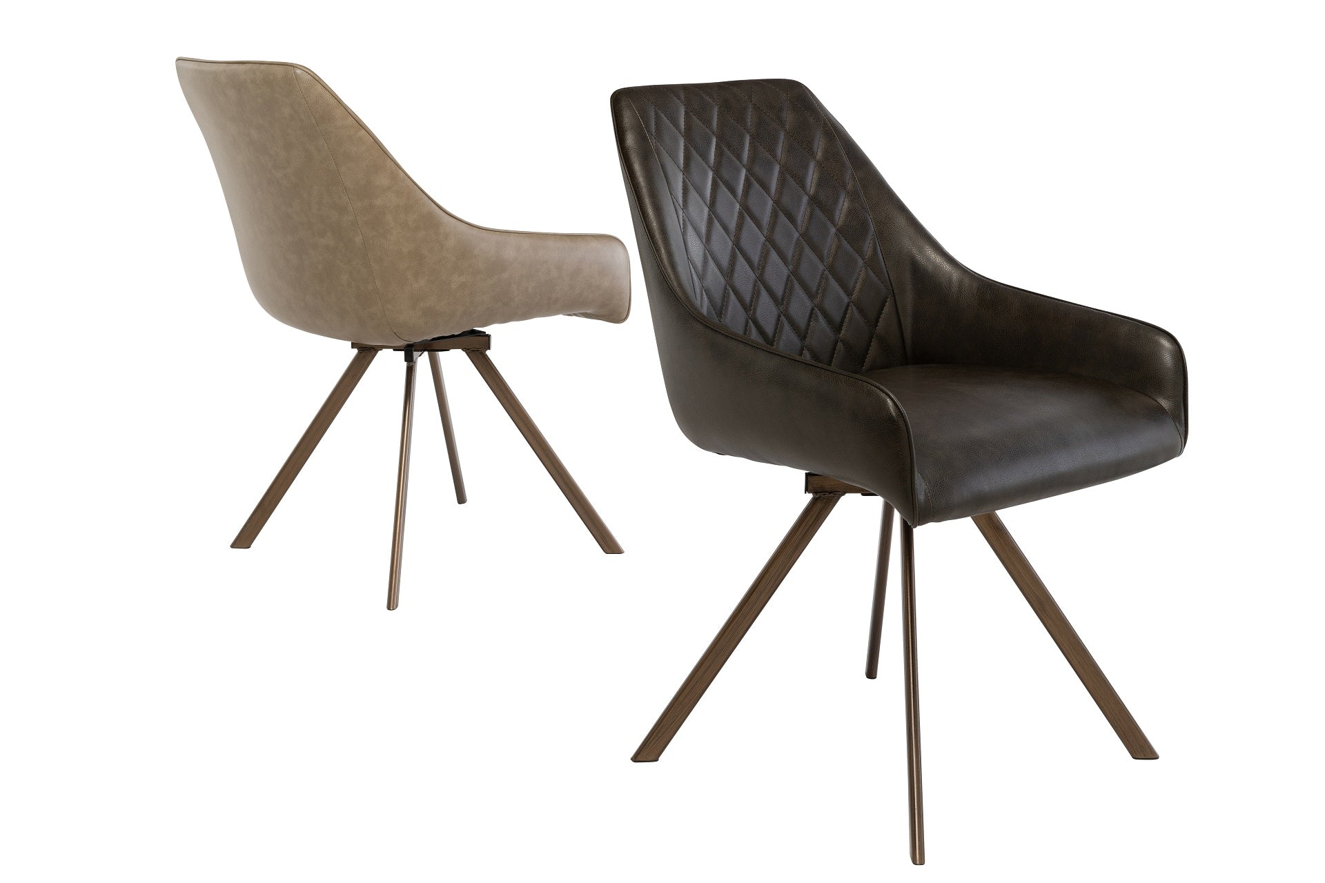 Lemma Swivel Dining Chair (Pair)