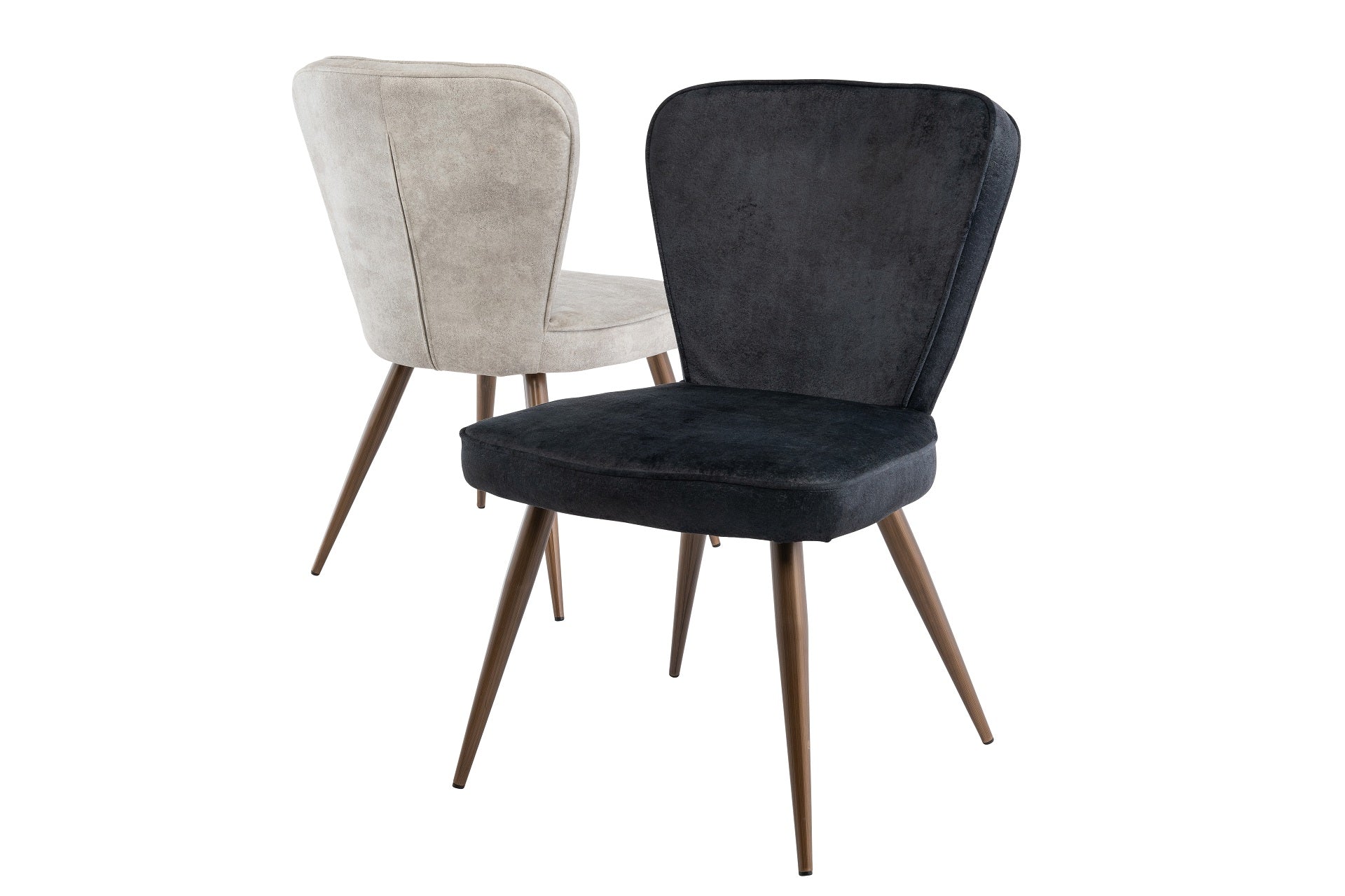 Flara Fabric Dining Chair (Pair)