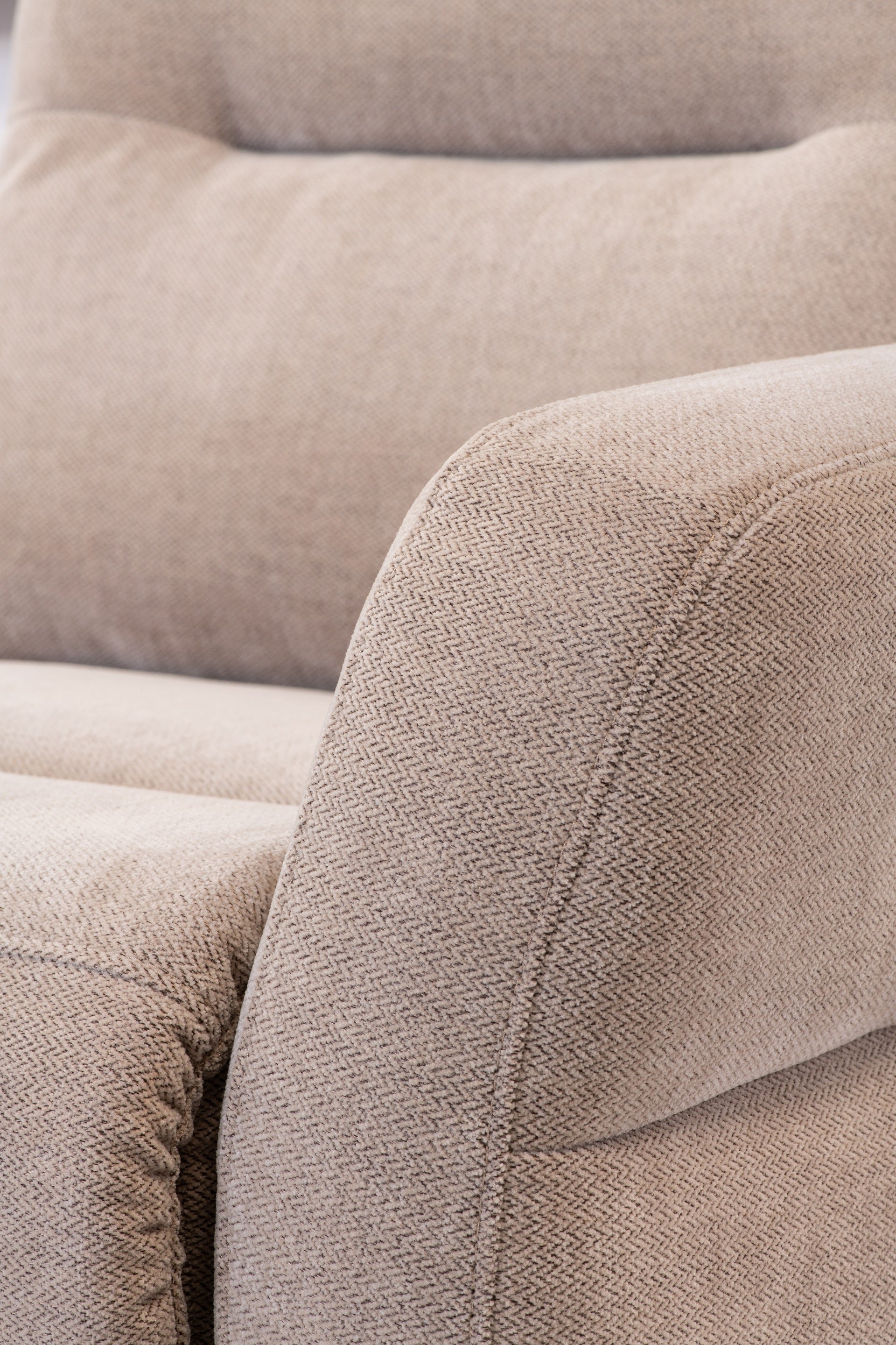 Maddison Fabric Electric Armchair Recliner