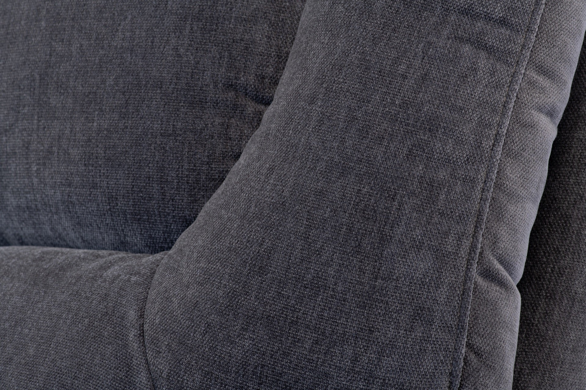 Darah Fabric Electric 2 Seater Recliner - Grey