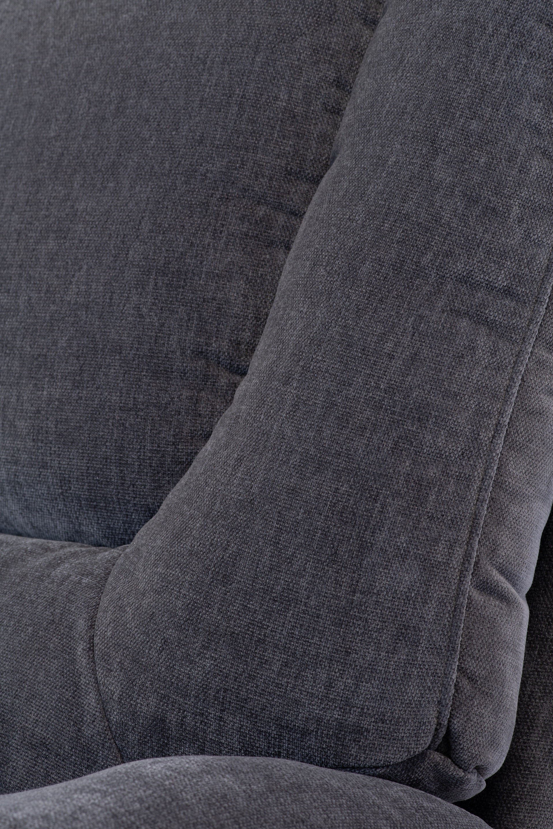 Darah Fabric Electric 2 Seater Recliner - Grey