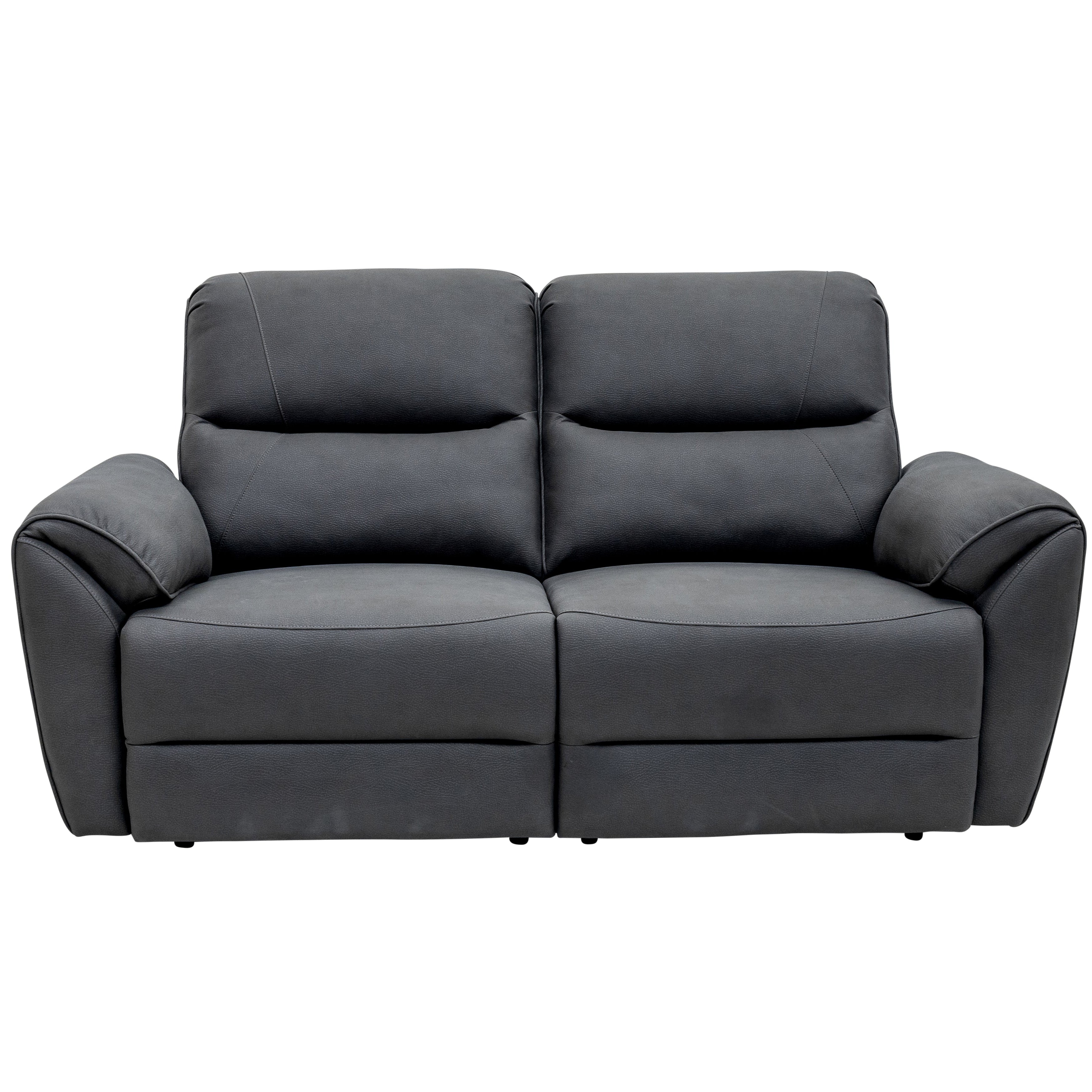 Kevin electric reclining sofa styled in a modern living room