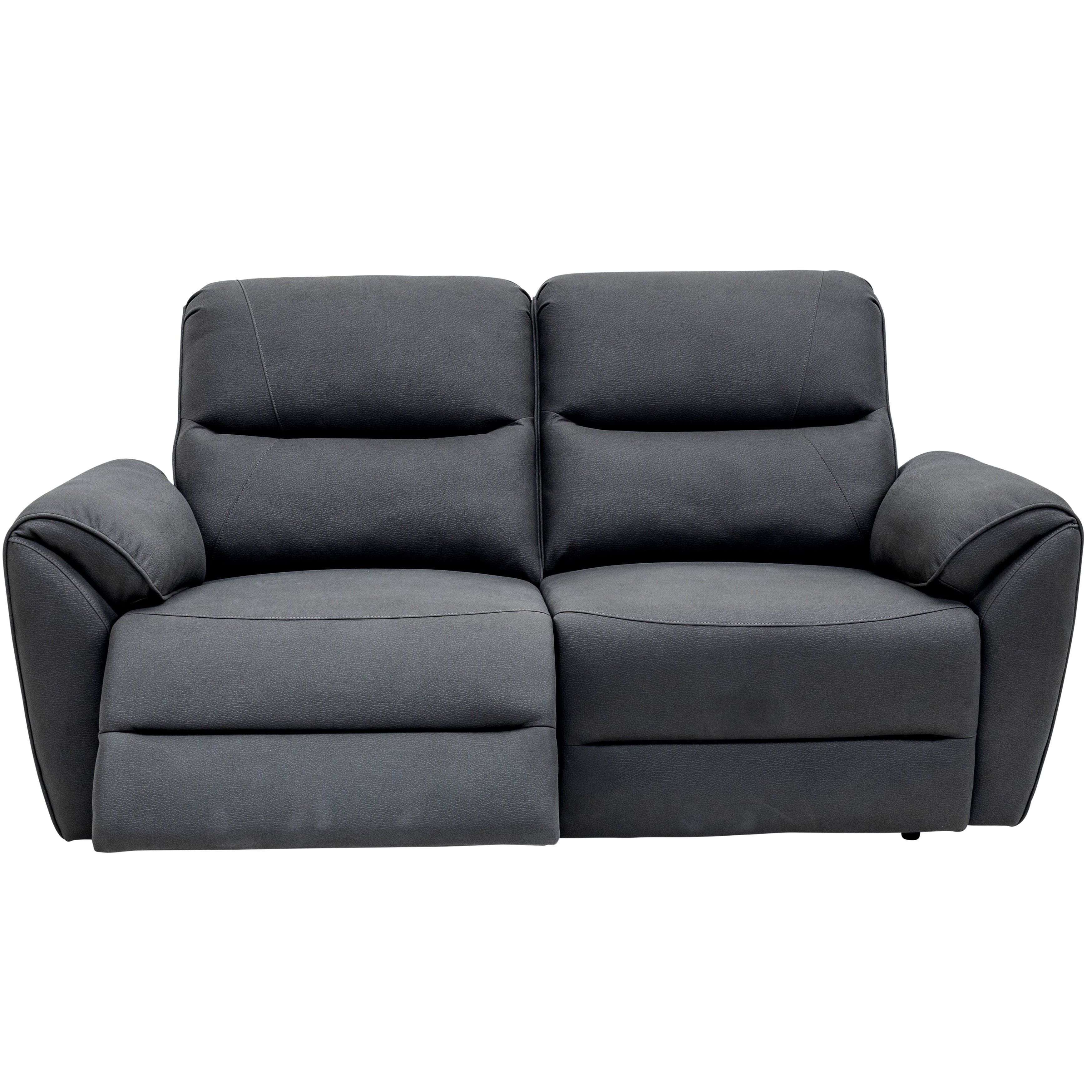 Kevin electric reclining sofa styled in a modern living room