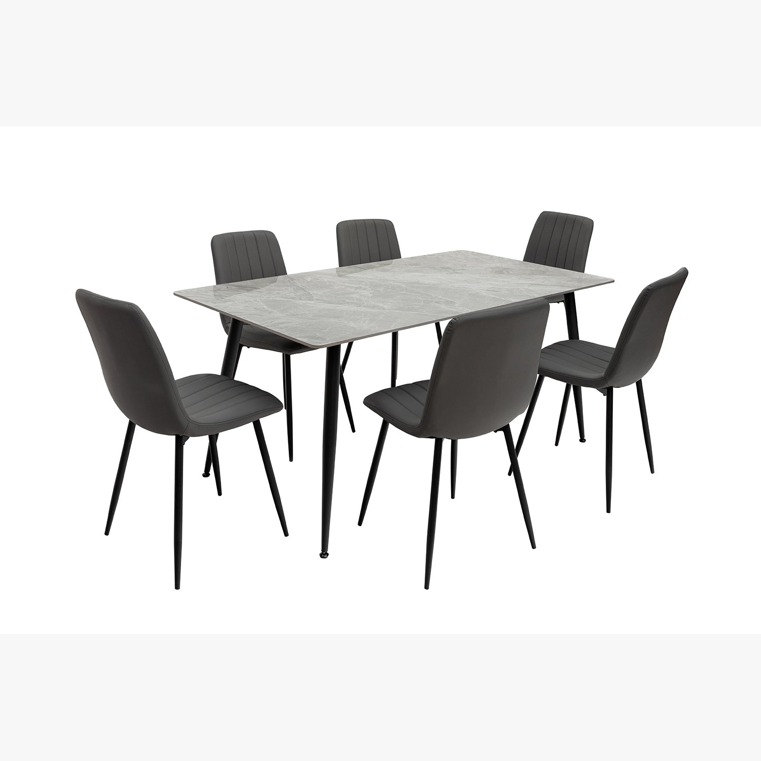 Contemporary dining table seating 6 to 8 people