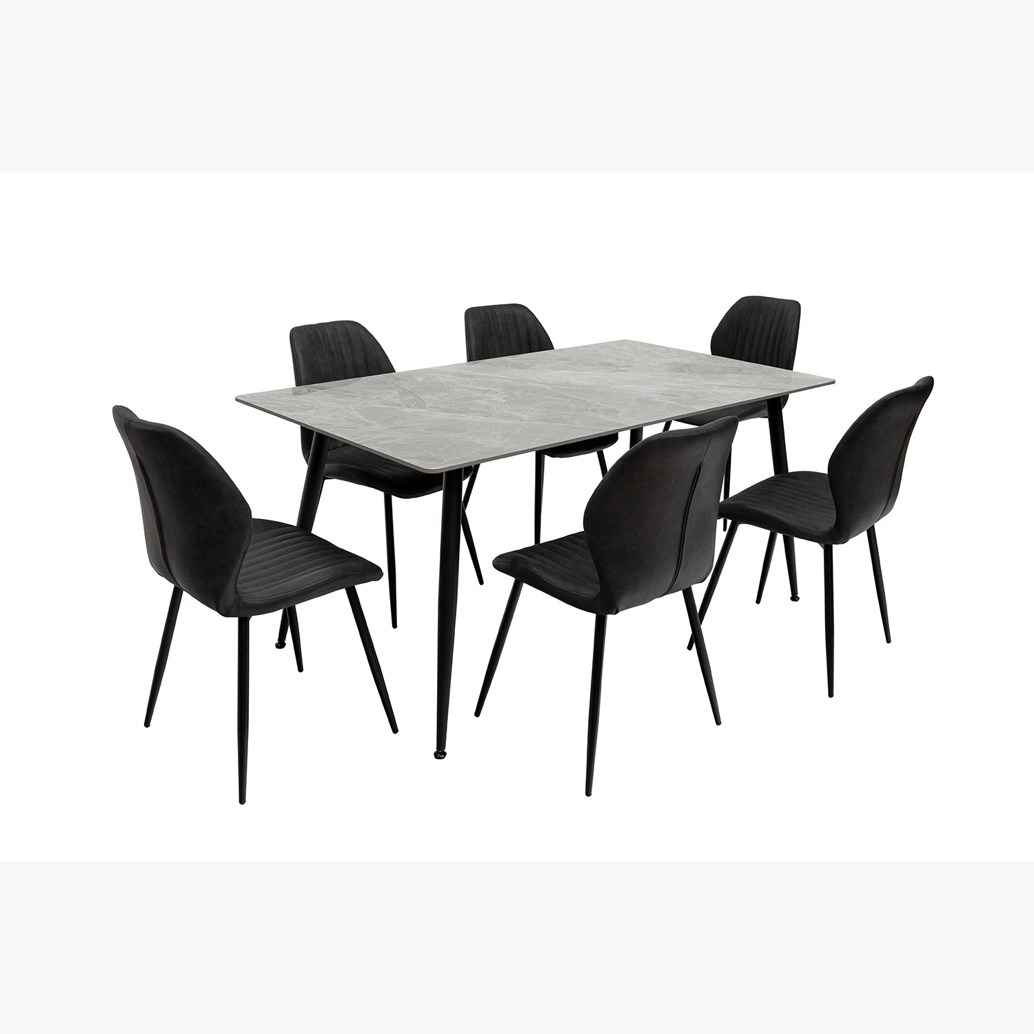 Contemporary dining table seating 6 to 8 people