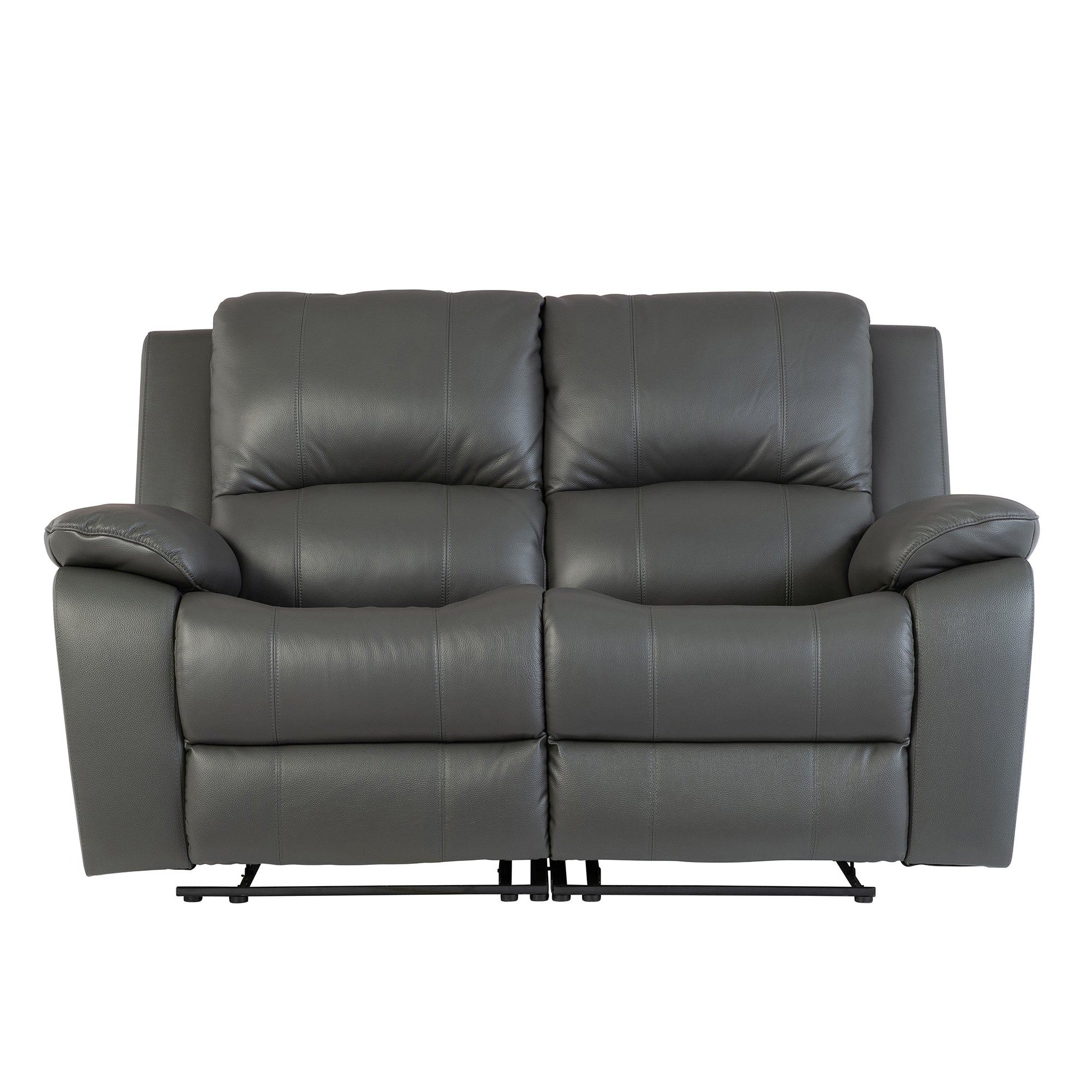 Pauline reclining sofa with USB port and lumbar support