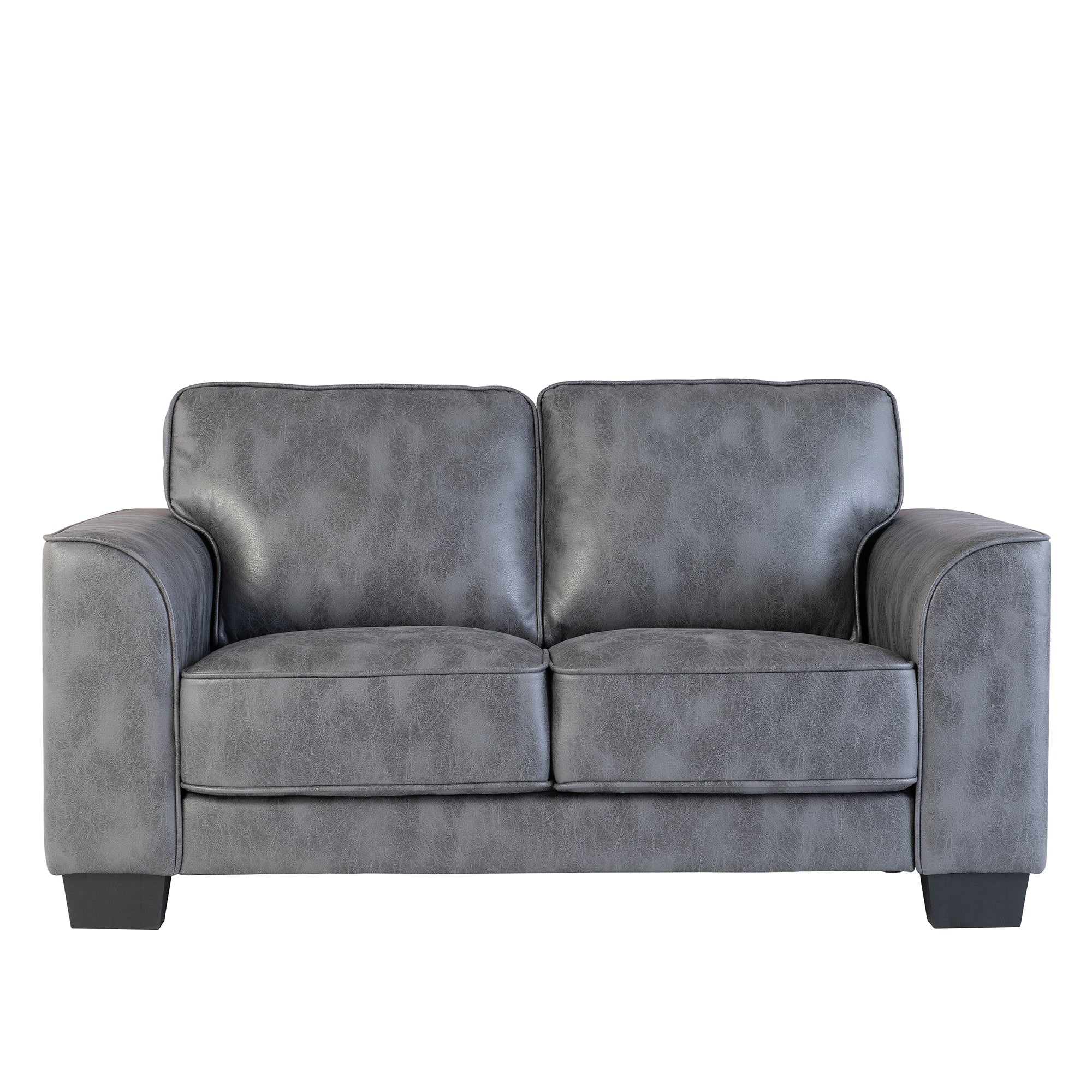 Close-up of piped detail on back cushions