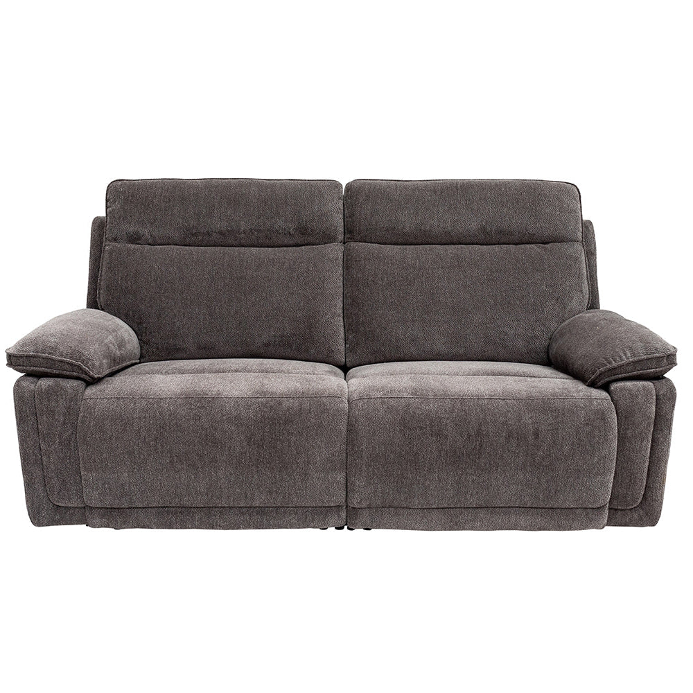 Liam 3 seater electric recliner sofa in soft-touch premium fabric