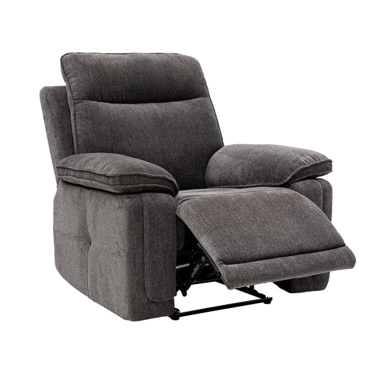 Liam electric recliner sofa in soft-touch premium fabric