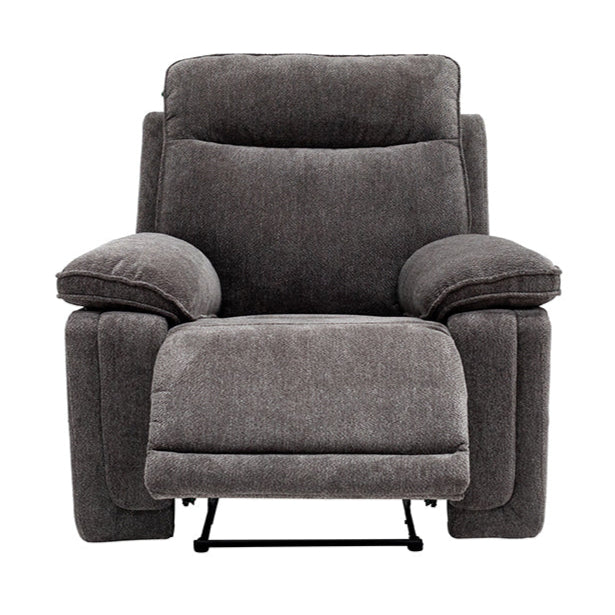 Liam electric recliner sofa in soft-touch premium fabric