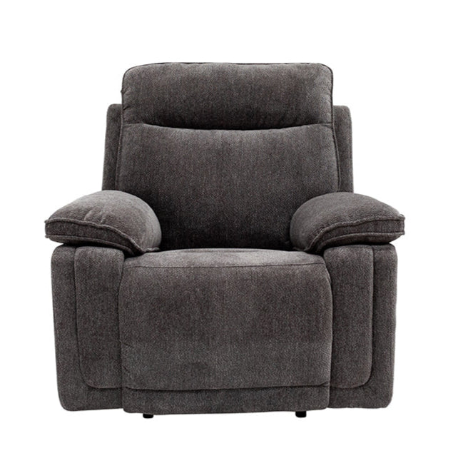Liam electric recliner sofa in soft-touch premium fabric