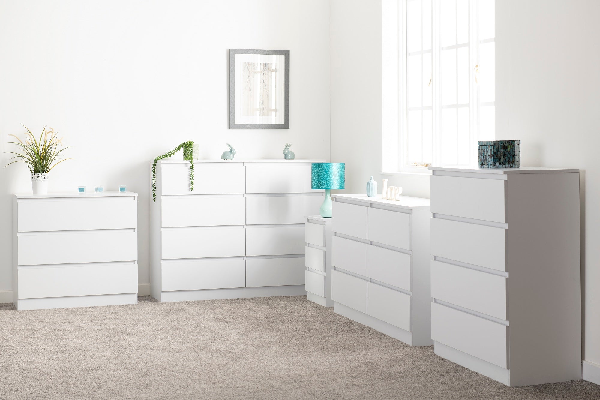 white chest of drawers 6 drawers