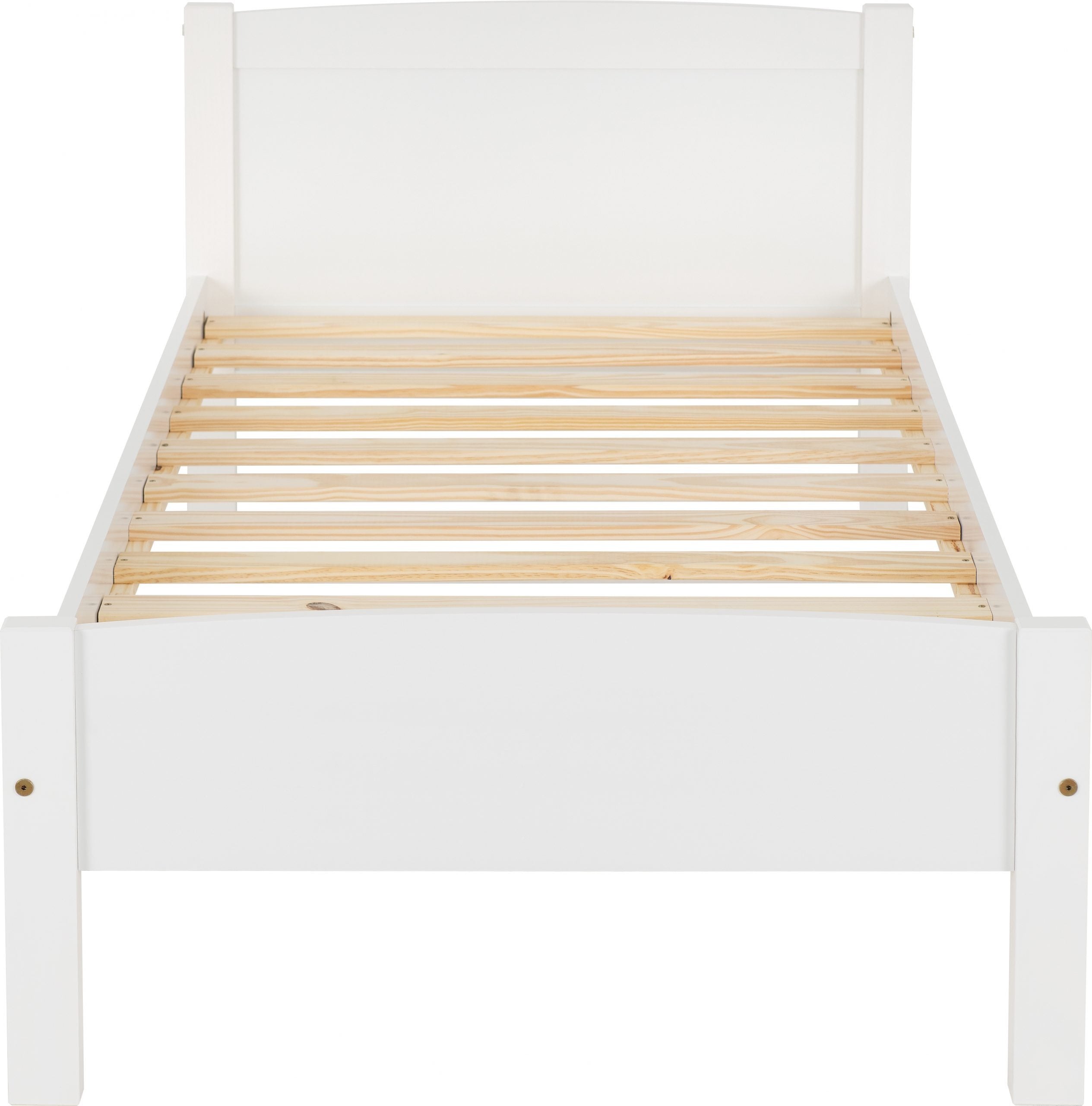 Amber 3' Bed White