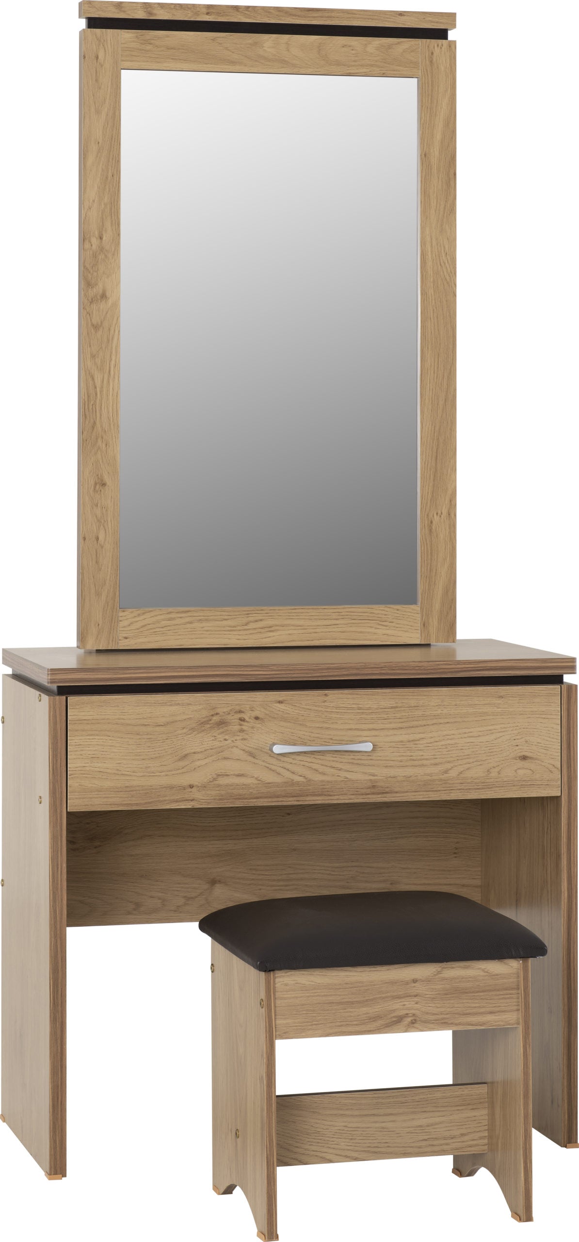 makeup table with storage