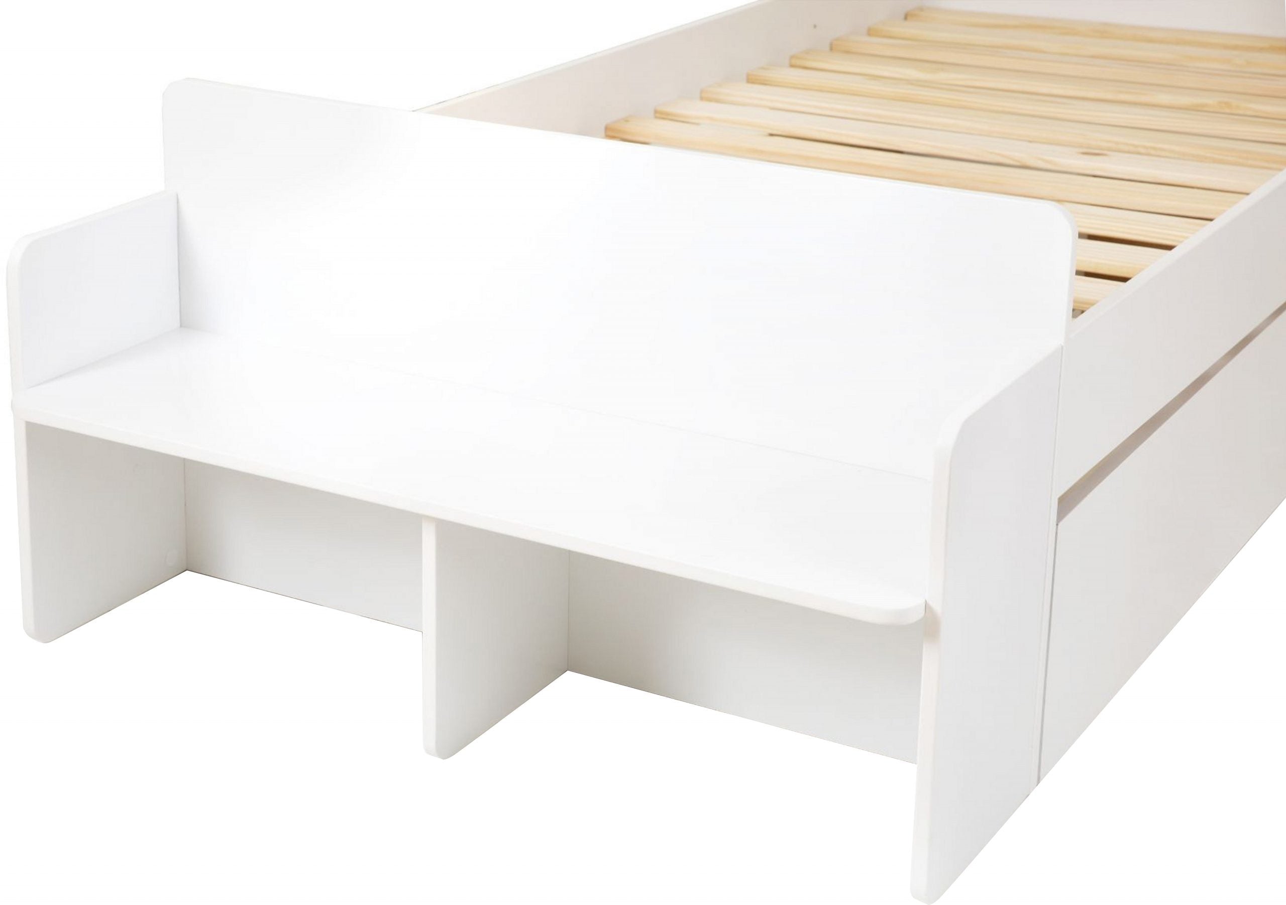 Cody 1 Drawer House Bed White/Pine Effect