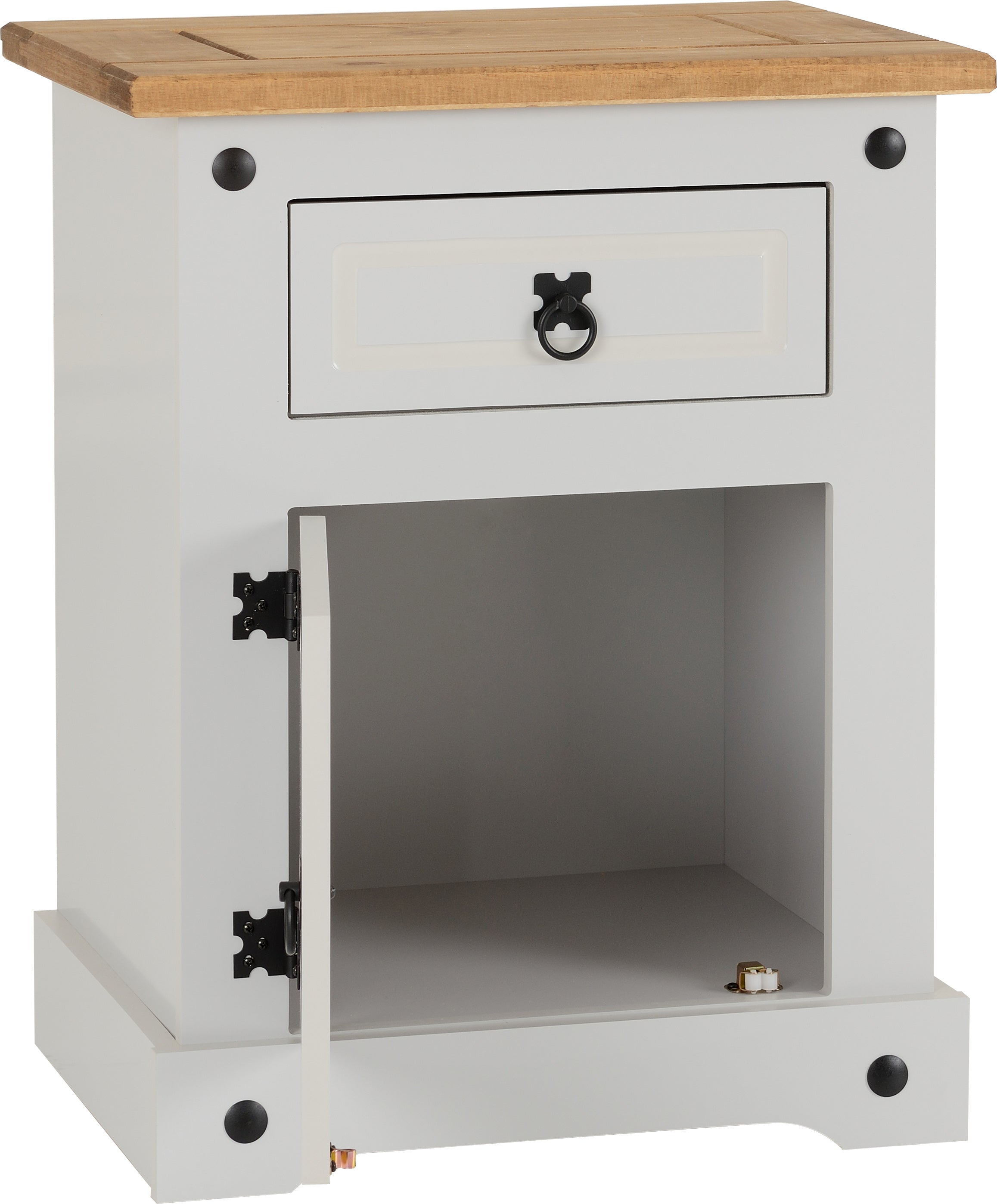 bedside cabinet grey