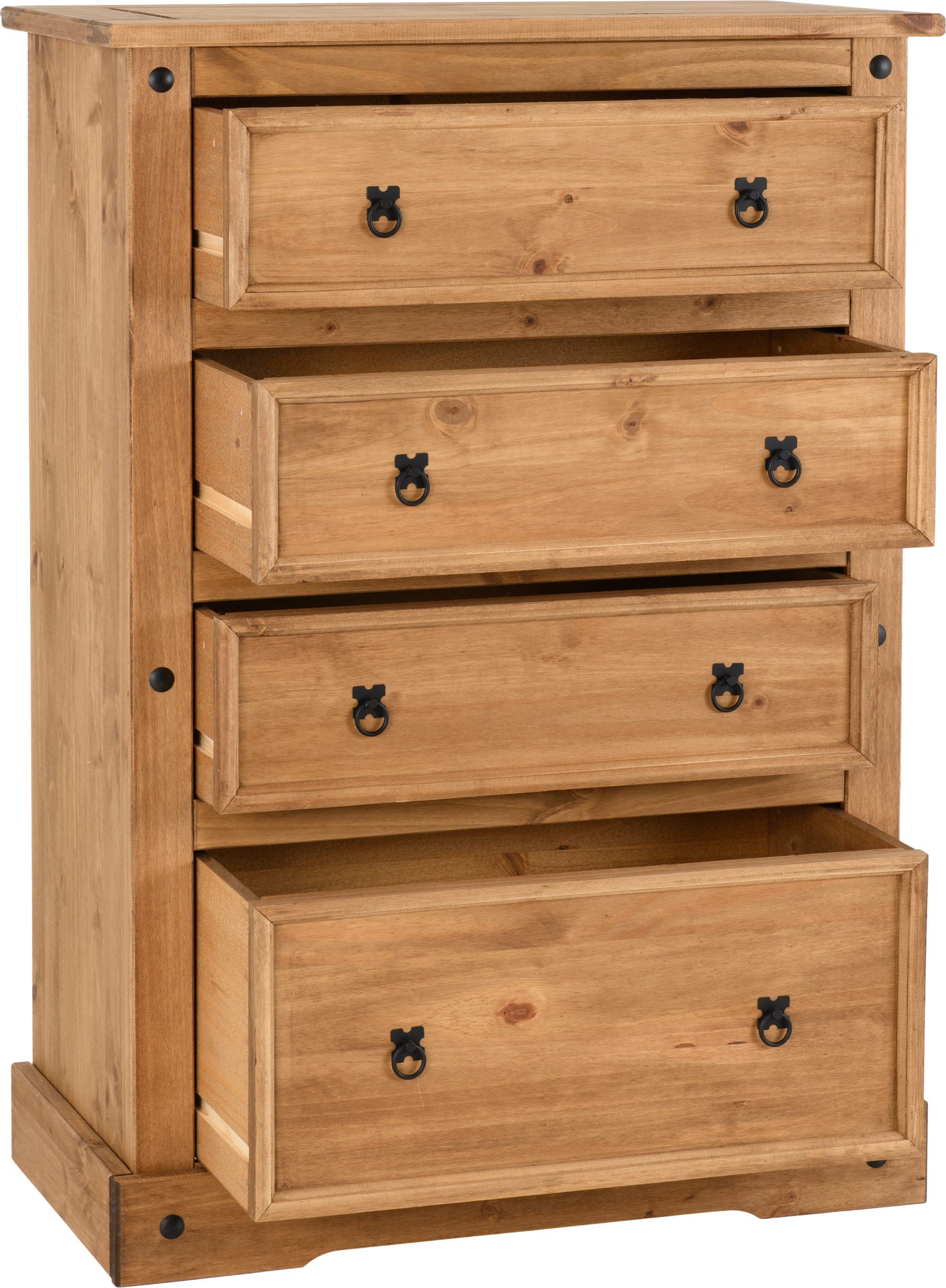 distressed waxed pine