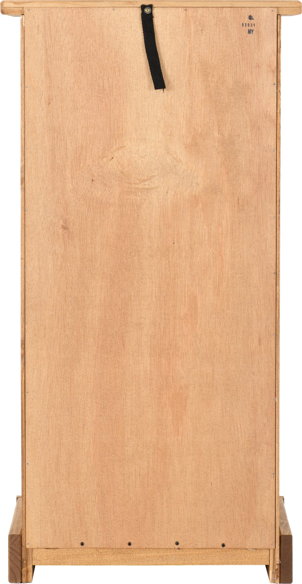 waxed pine tv stand