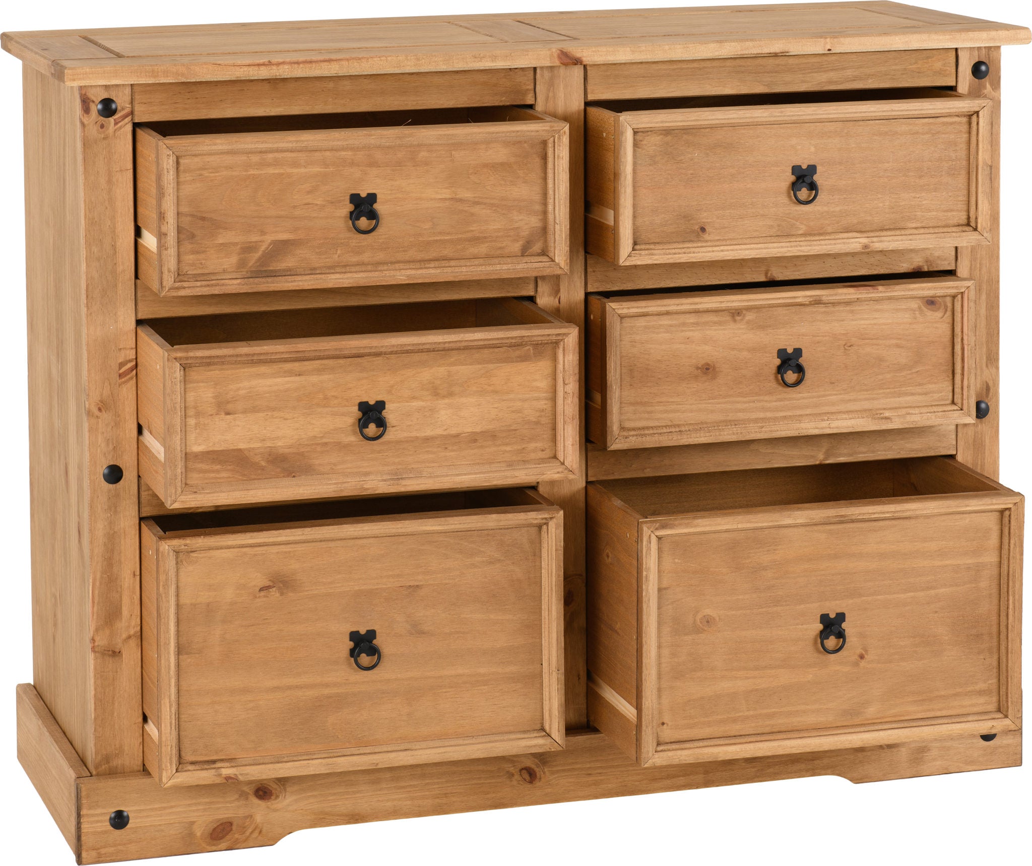 distressed waxed pine