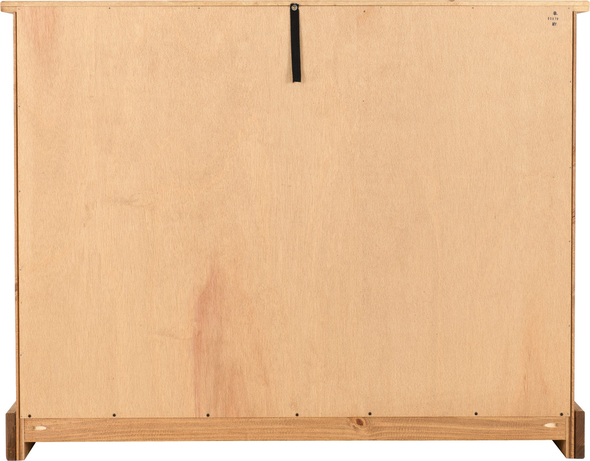 waxed pine computer desk