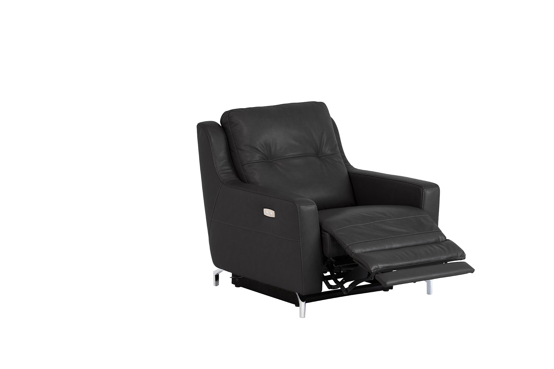 Winthorp Leather Electric Recliner Set - USB Ports