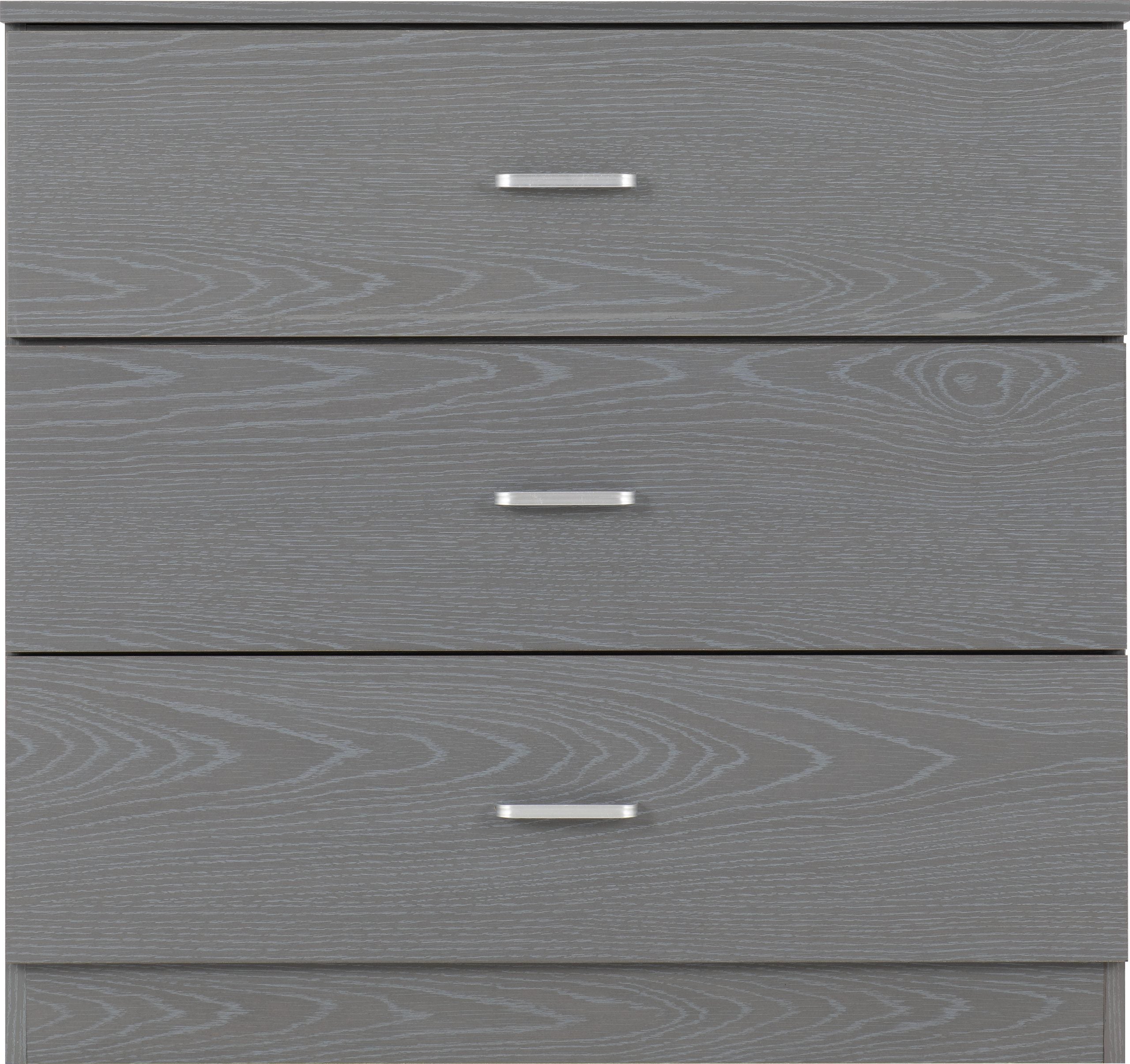 gray 3 drawer dresser