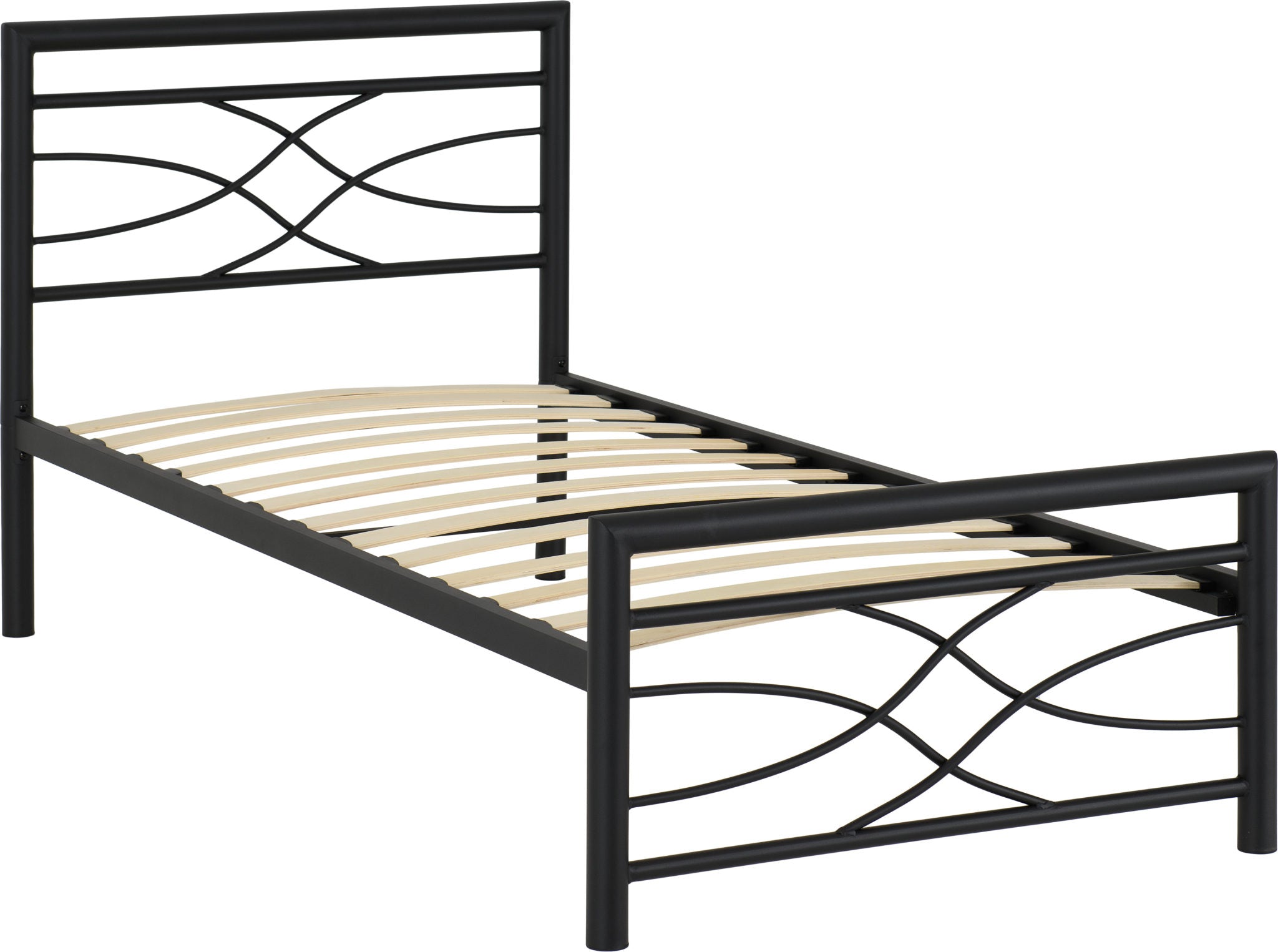 Kelly 3' Bed Black