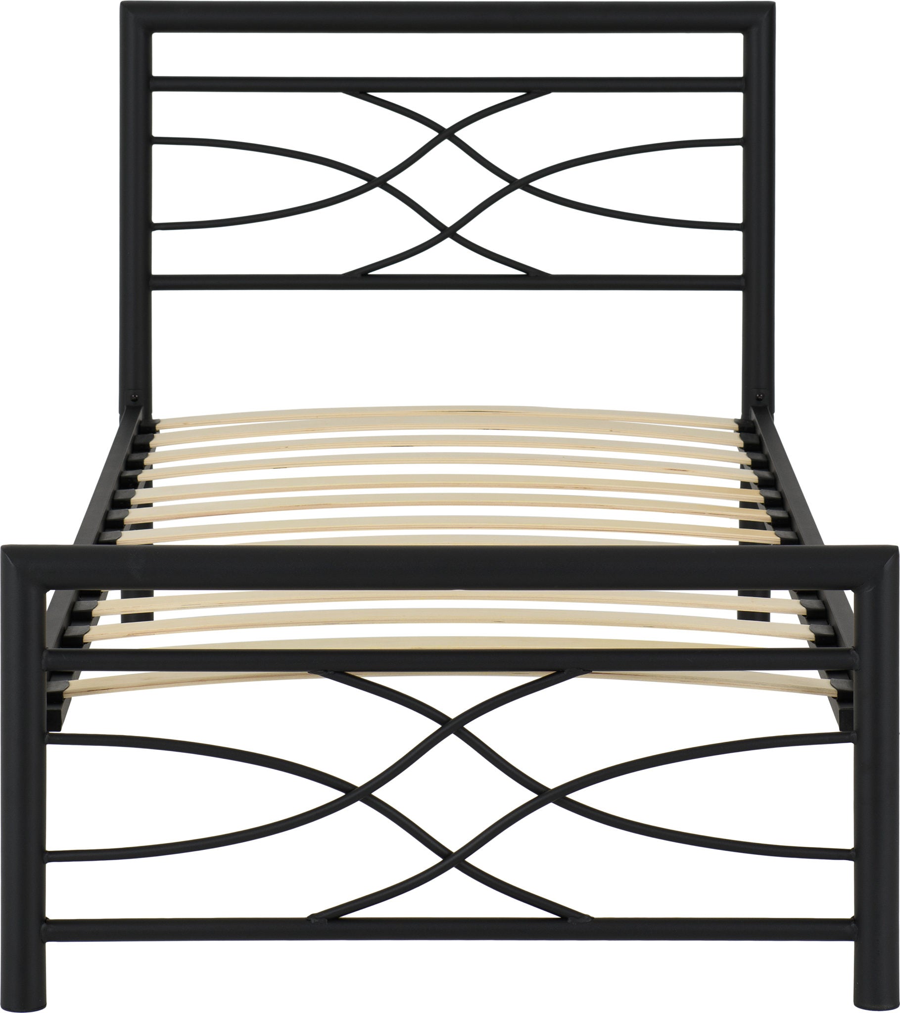 Kelly 3' Bed Black