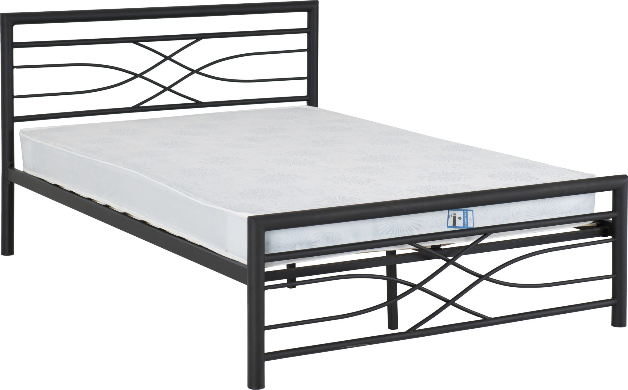 Kelly 5' Bed Black